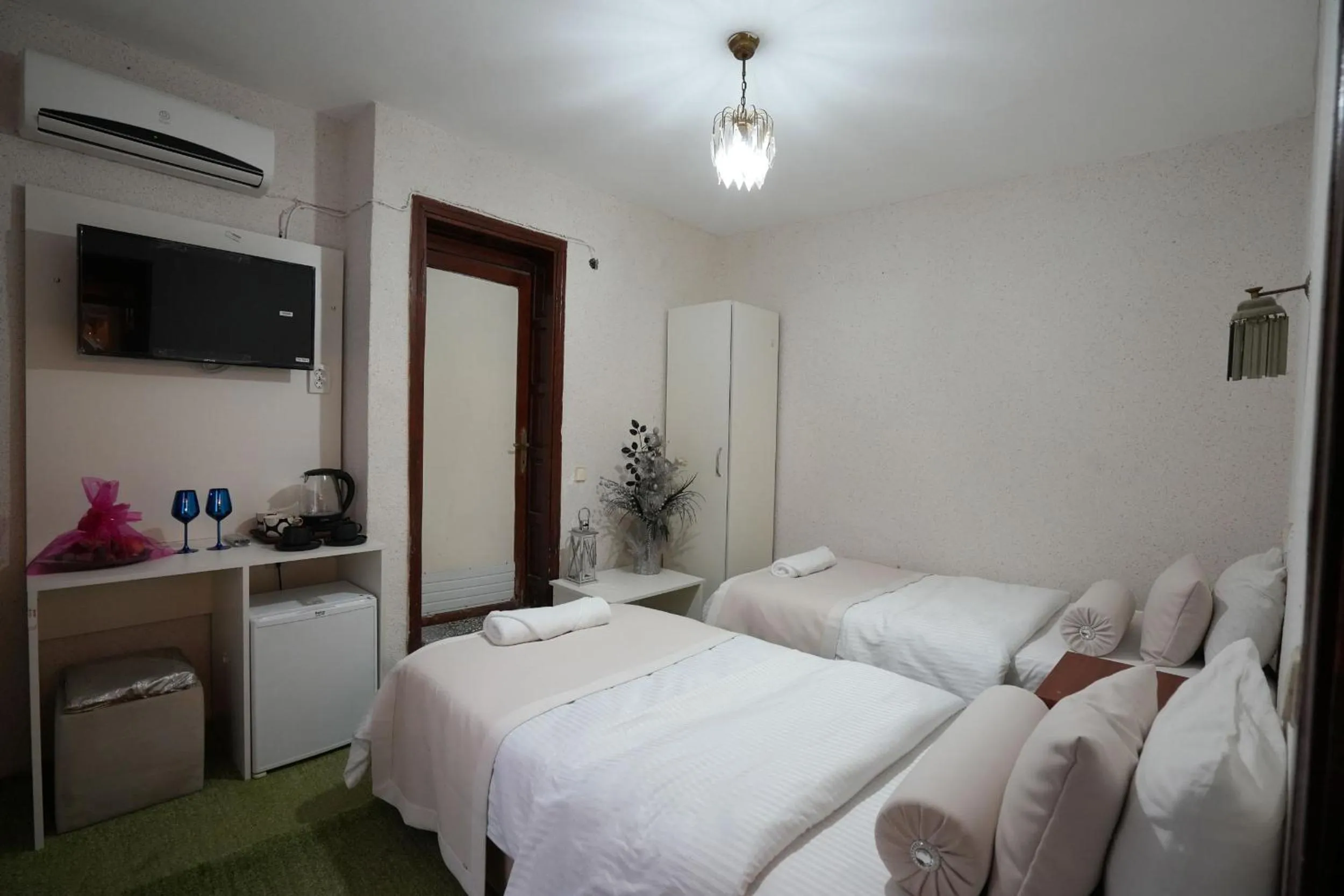 Bed in OzenTurku Hotel