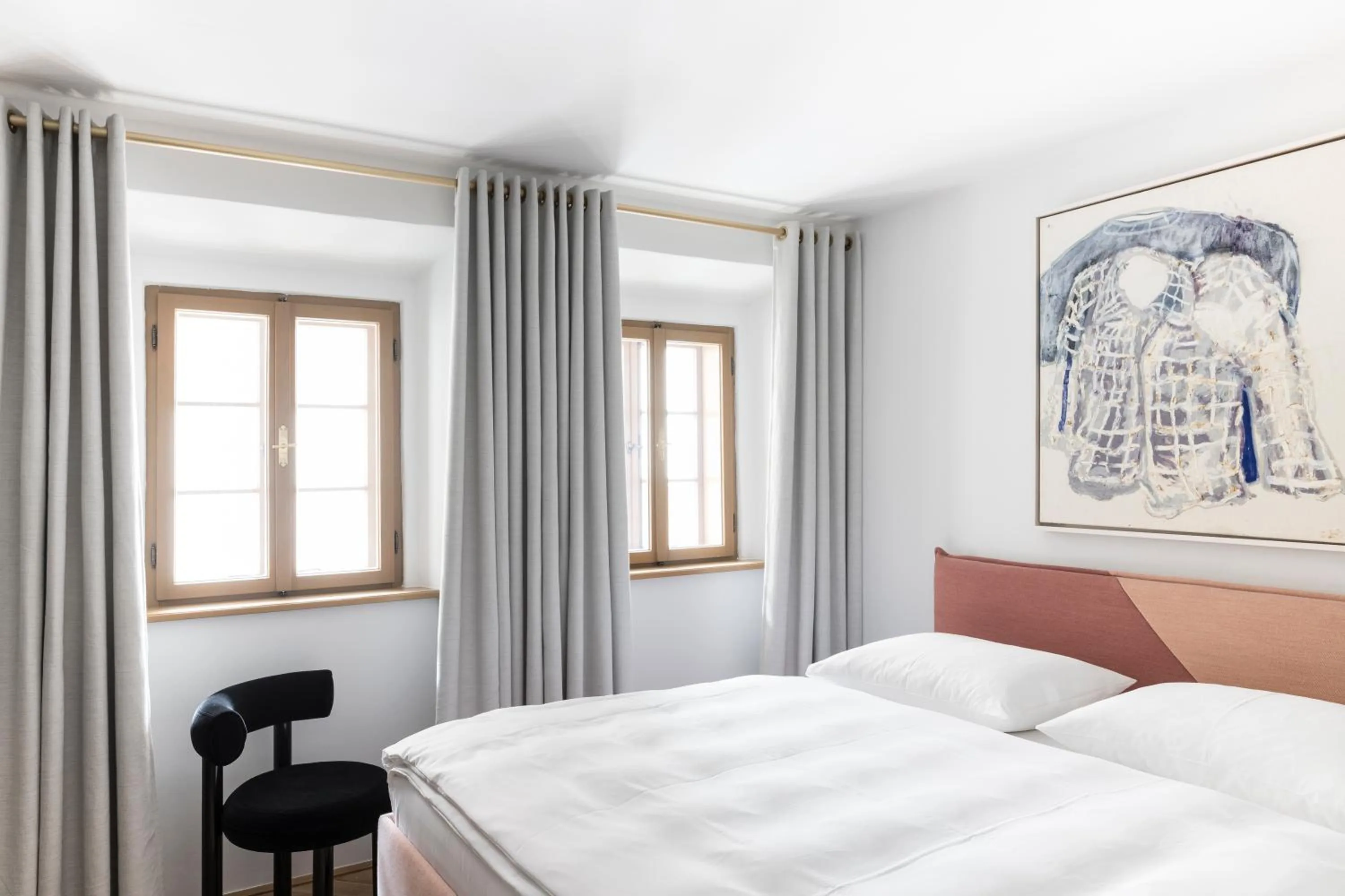 Bed in Kai 36 - Hotel zwischen Fels und Fluss