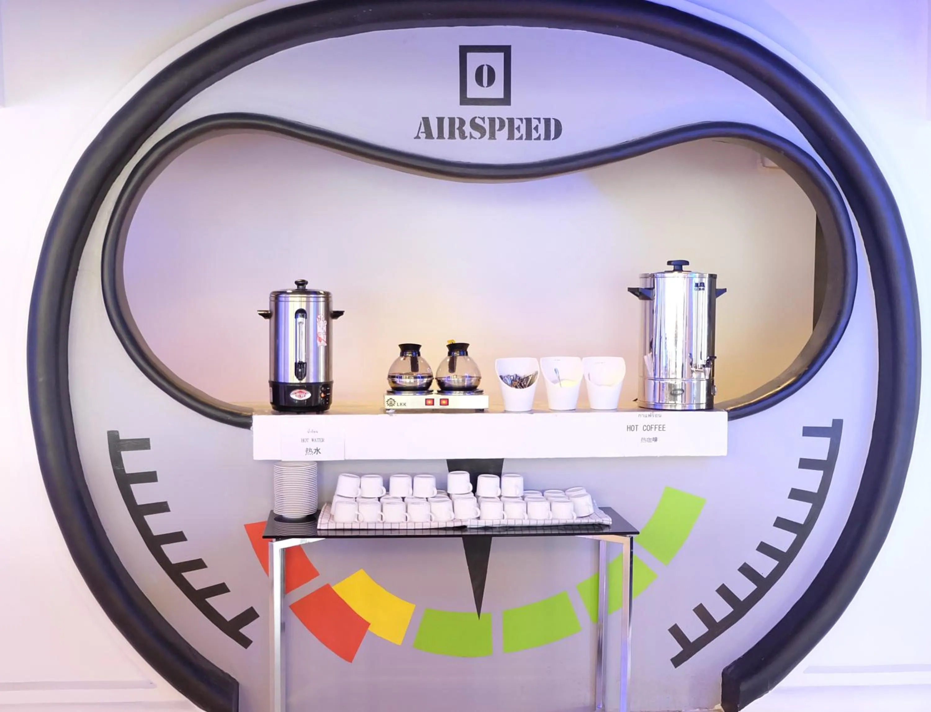 Restaurant/places to eat in The Airy Residence