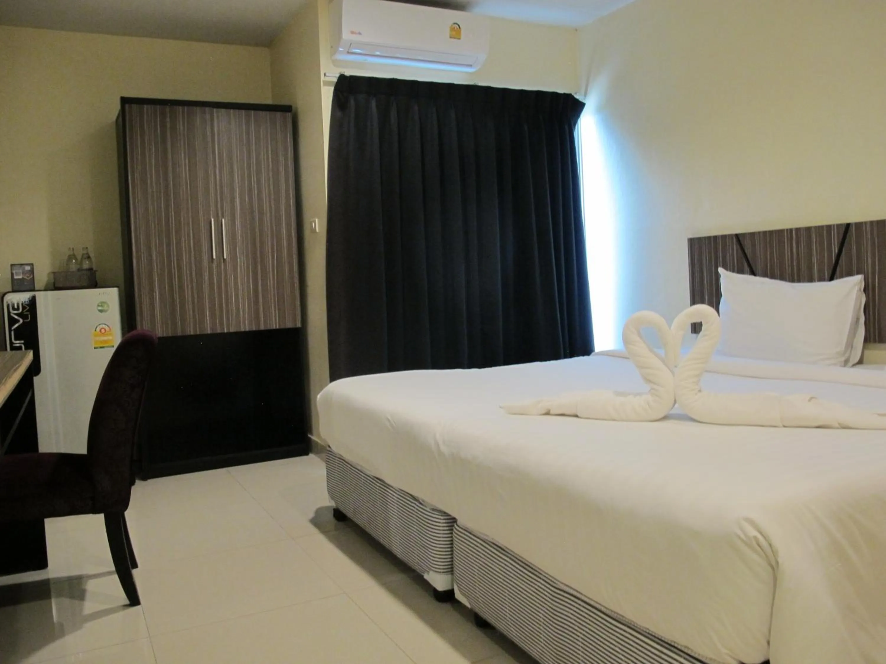 Bed in The Airy Residence