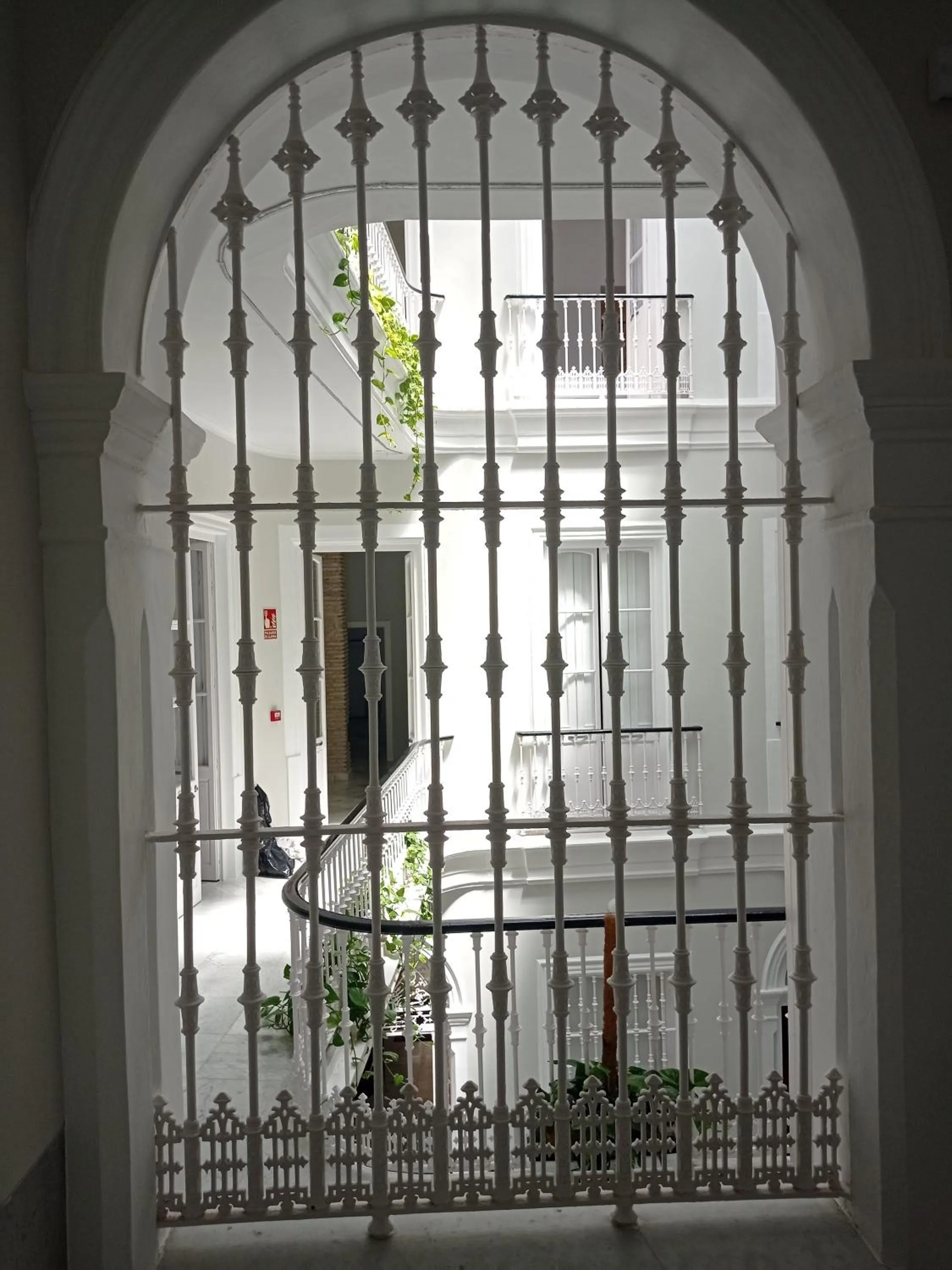 Decorative detail in Planeta Cadiz Hostel
