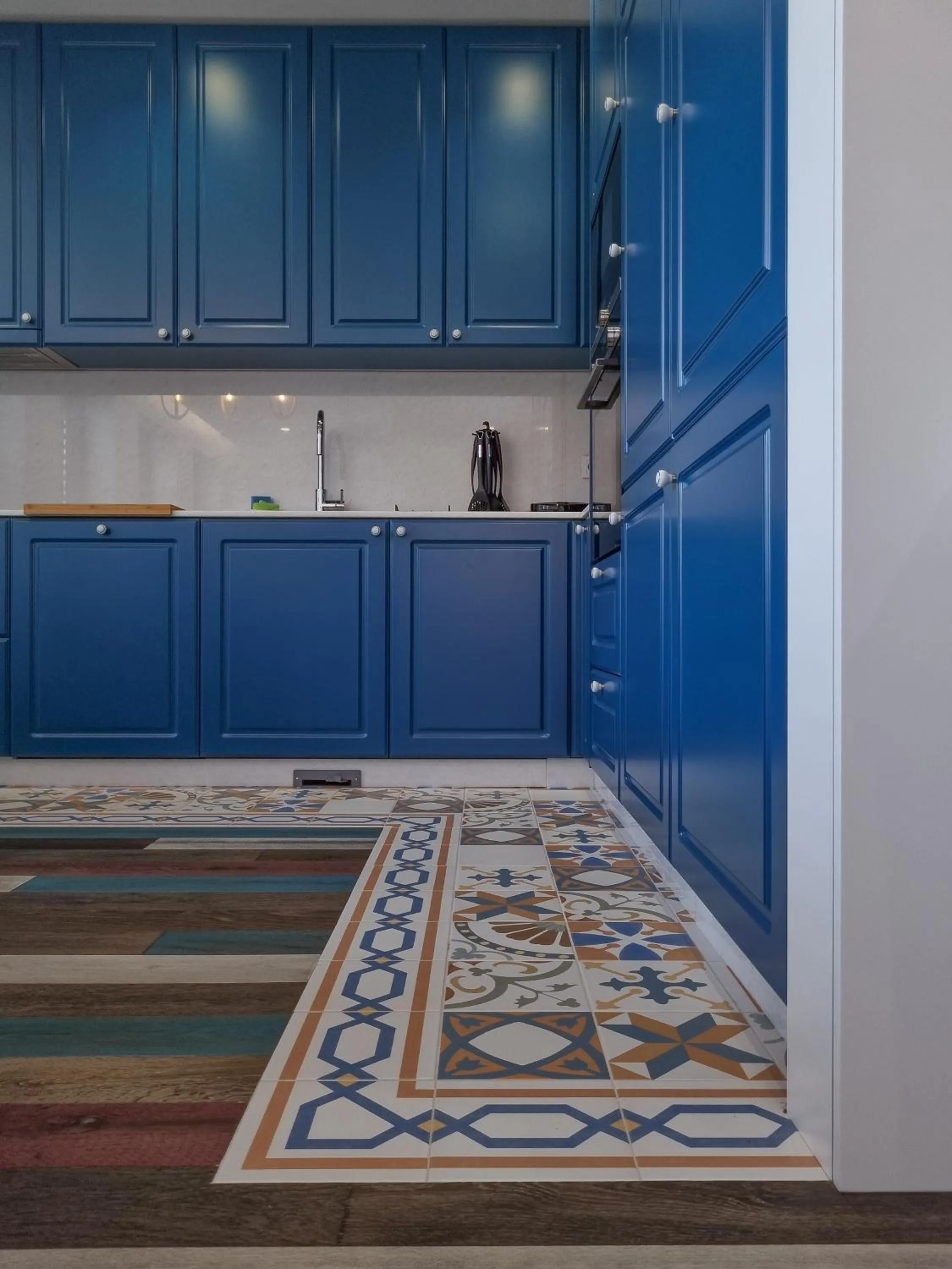 Kitchen or kitchenette in The Convo Porto Hotel & Apartment