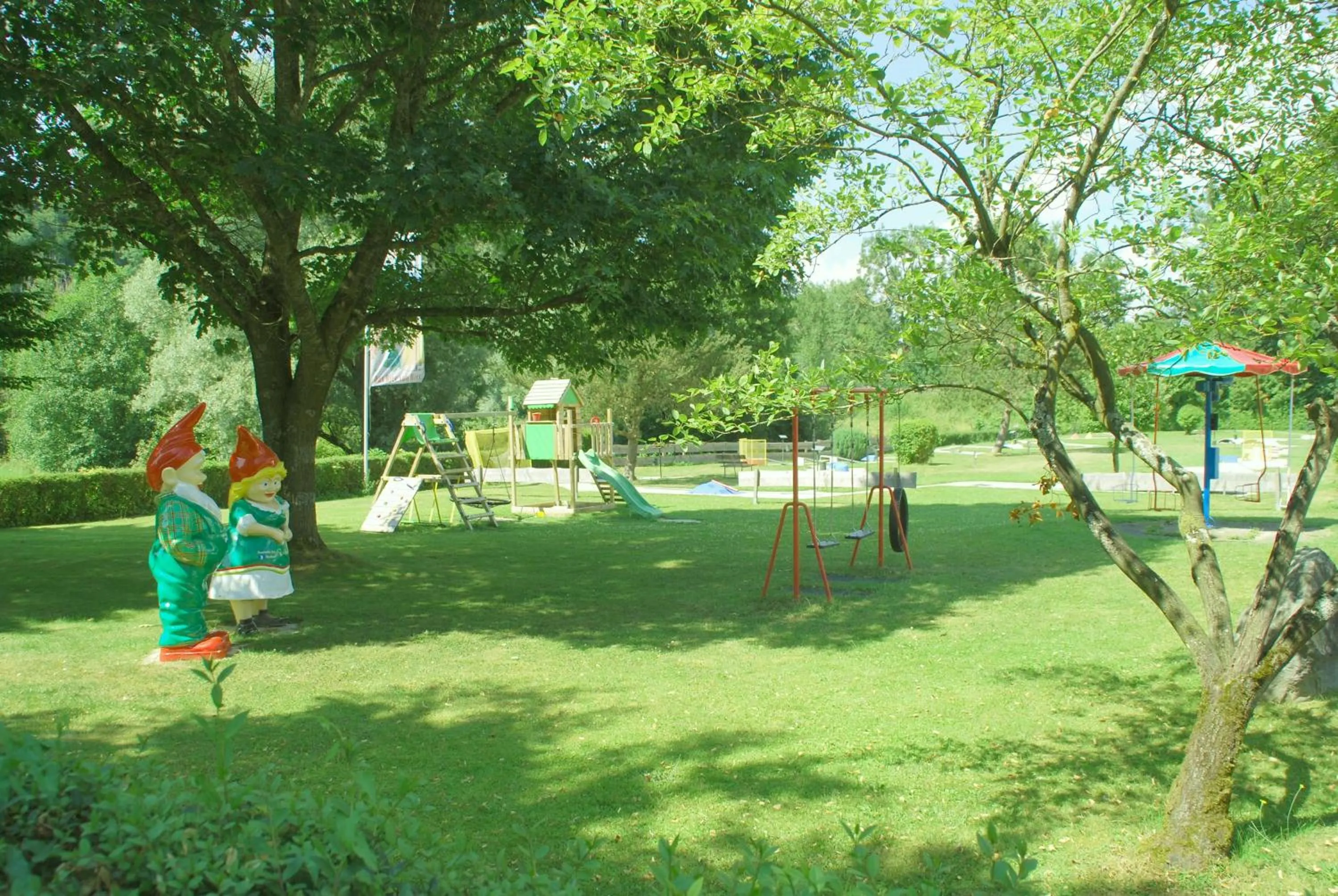 Children play ground in Traditions-Gasthaus Bayrischer Hof
