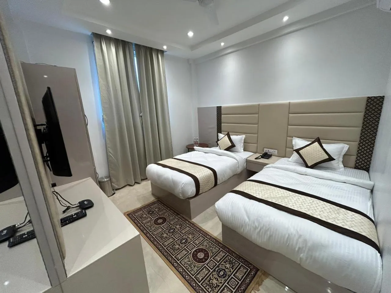 Bed in Hotel President