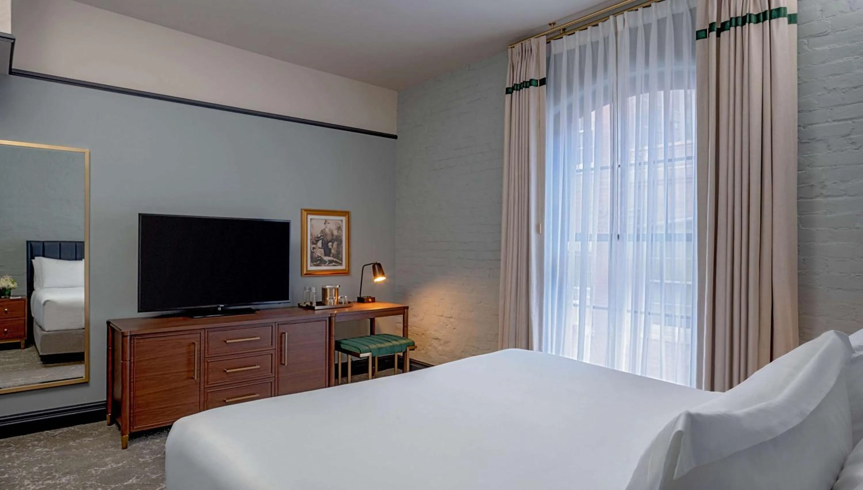 Bedroom, Bed in The Eliza Jane, in The Unbound Collection by Hyatt