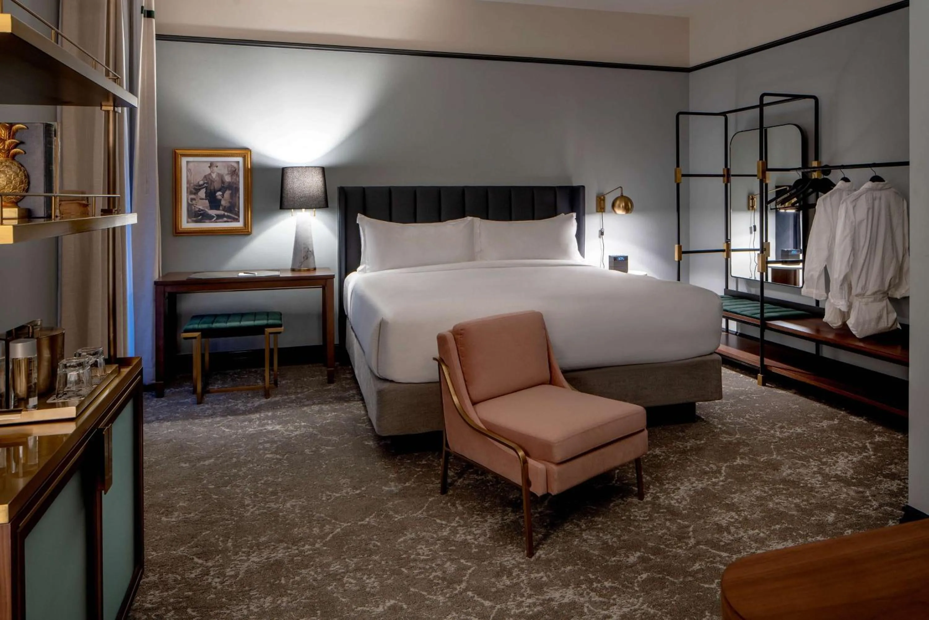 Bedroom, Bed in The Eliza Jane, in The Unbound Collection by Hyatt