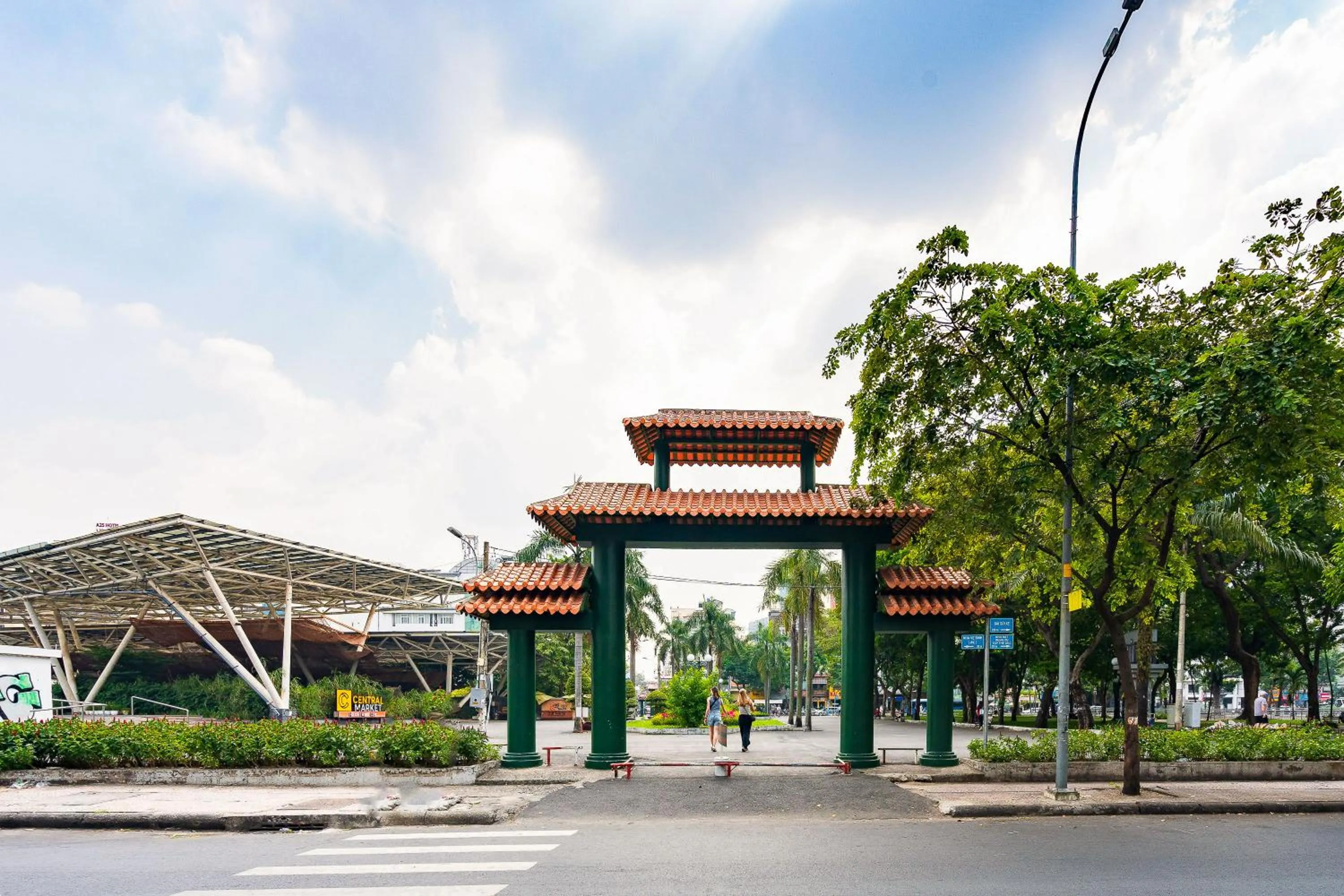 Natural landscape in Hoang Hoang Hotel (Bloom 3)