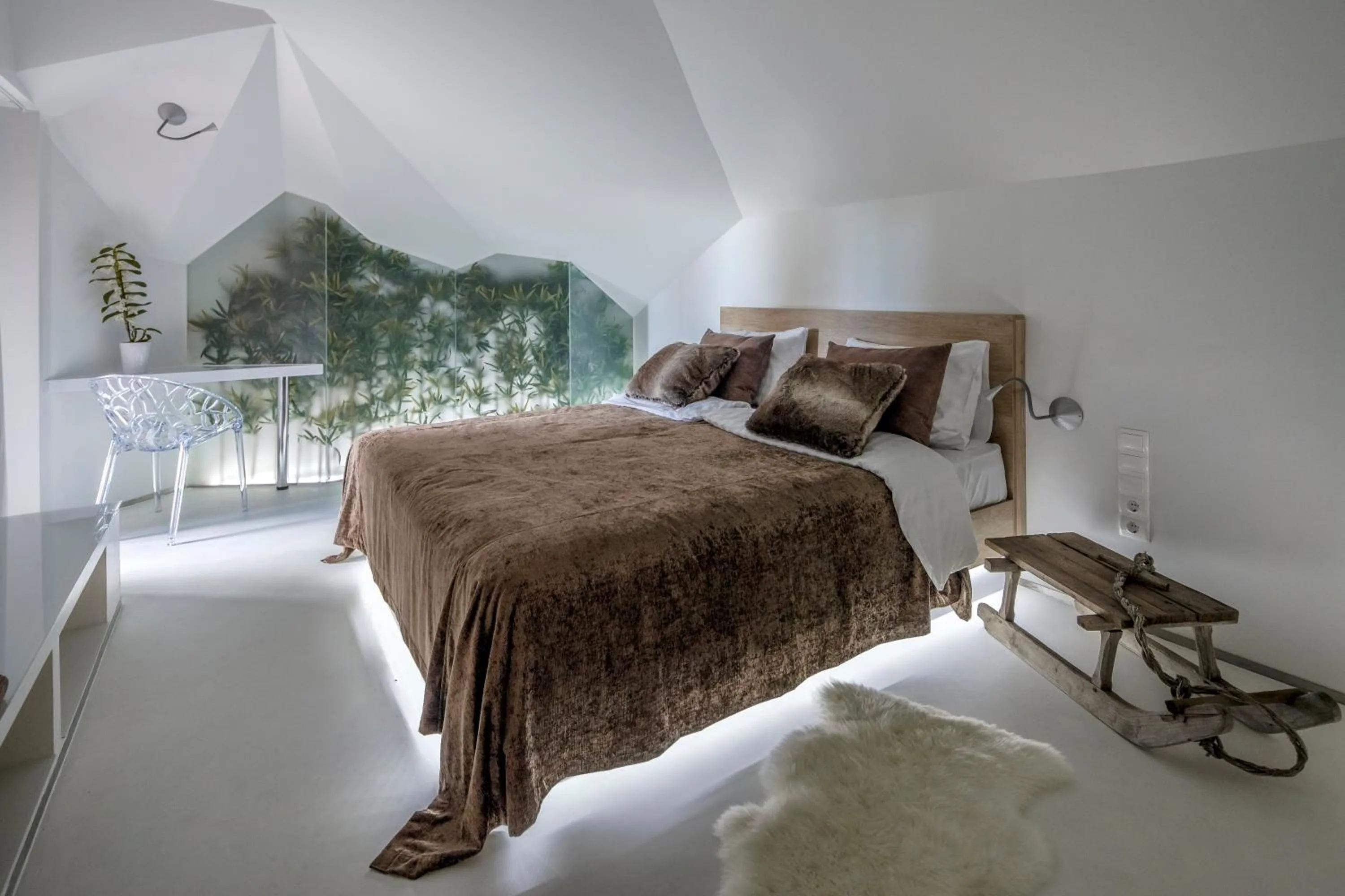 Photo of the whole room, Bed in Butik Design Rooms