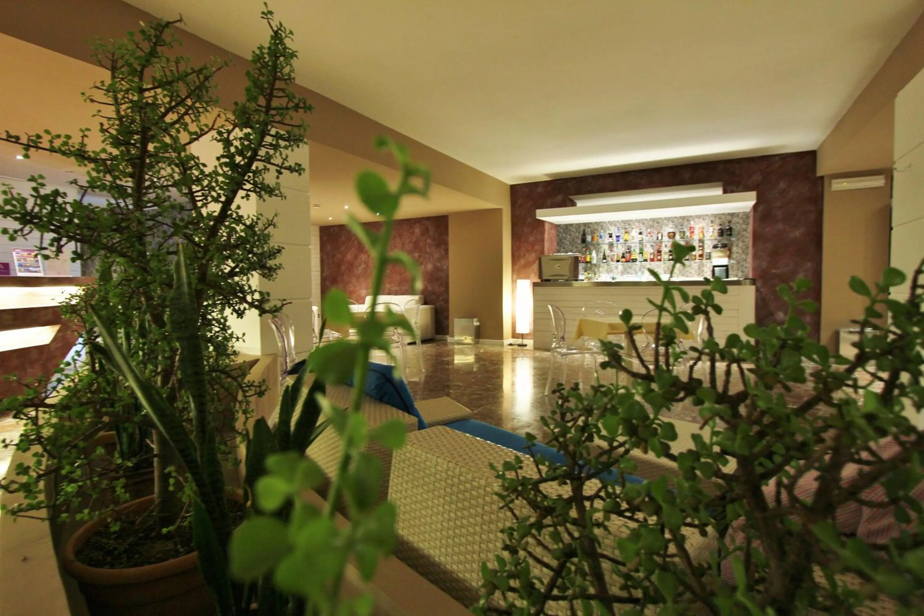 Lobby or reception in Hotel Baia Azzurra