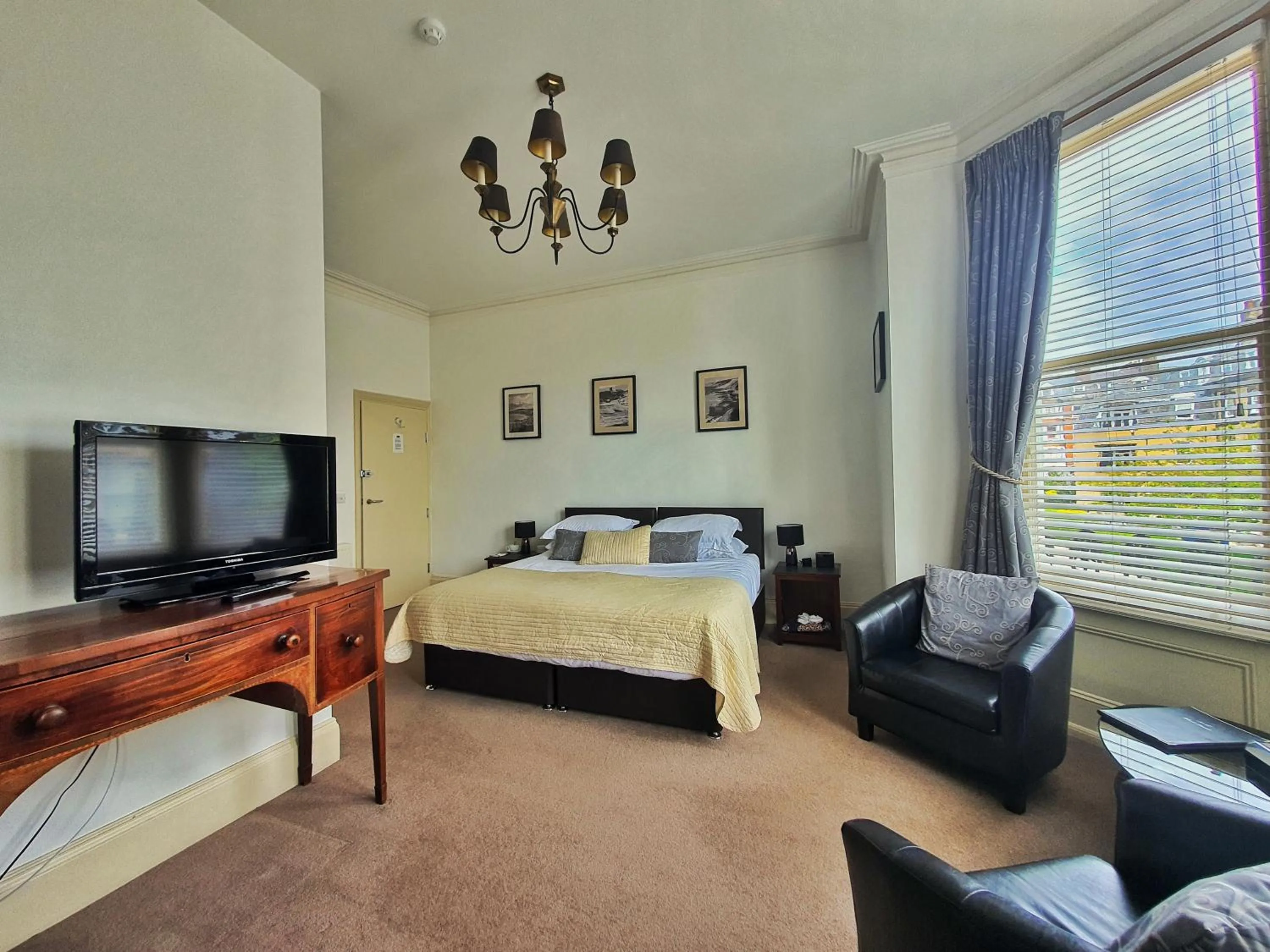 Bed in Rowntree Lodge