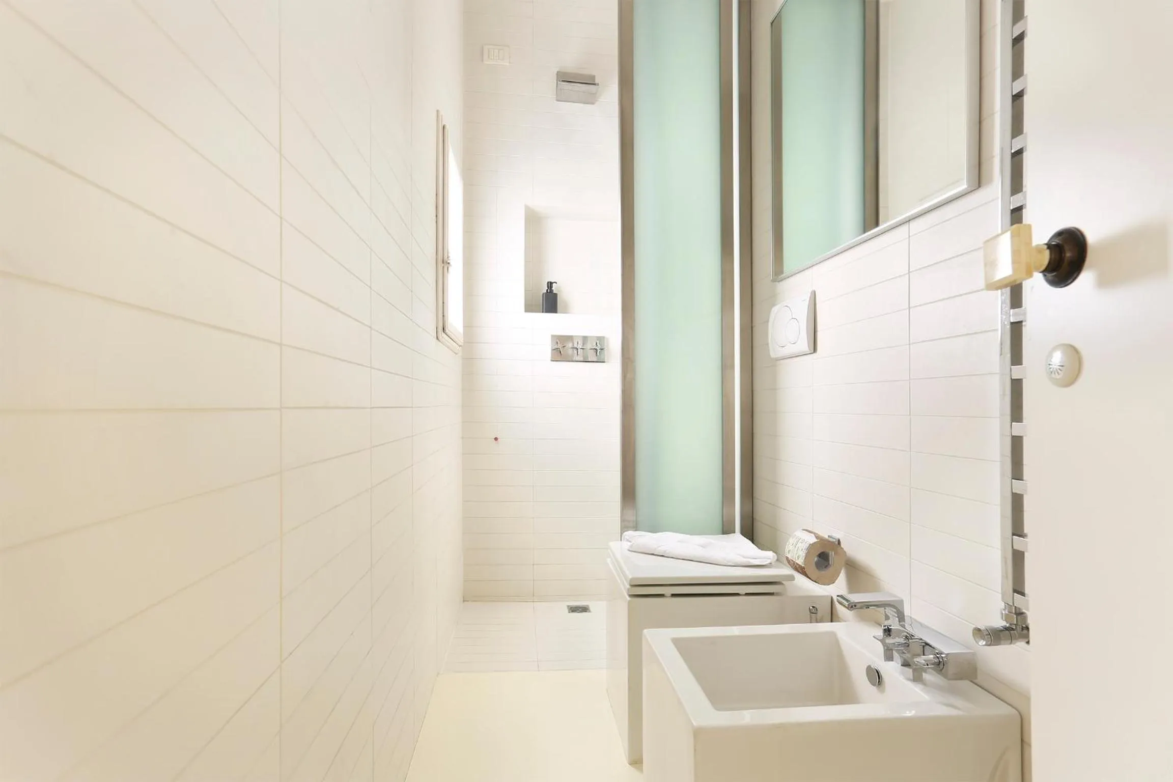 Bathroom in LUXURY suite with amazing Terrace in Florence-hosted by Sweetstay