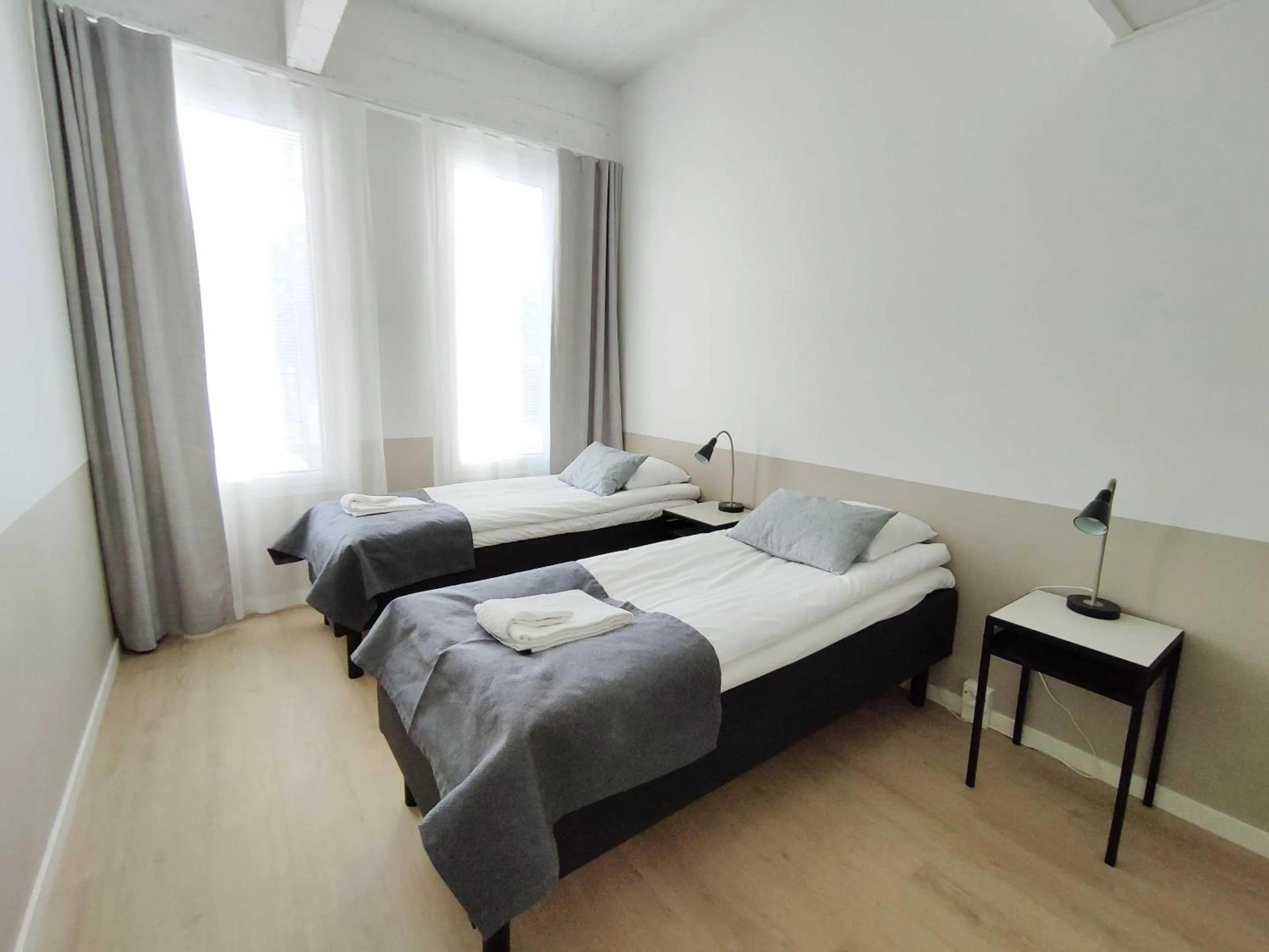 Bed in Forenom Aparthotel Varkaus