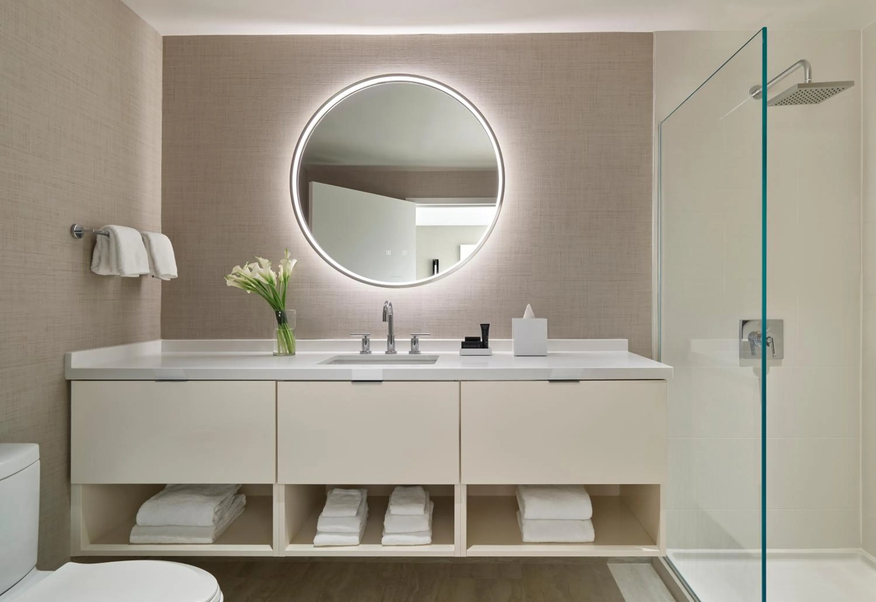 Shower in Hotel AKA Washington Circle