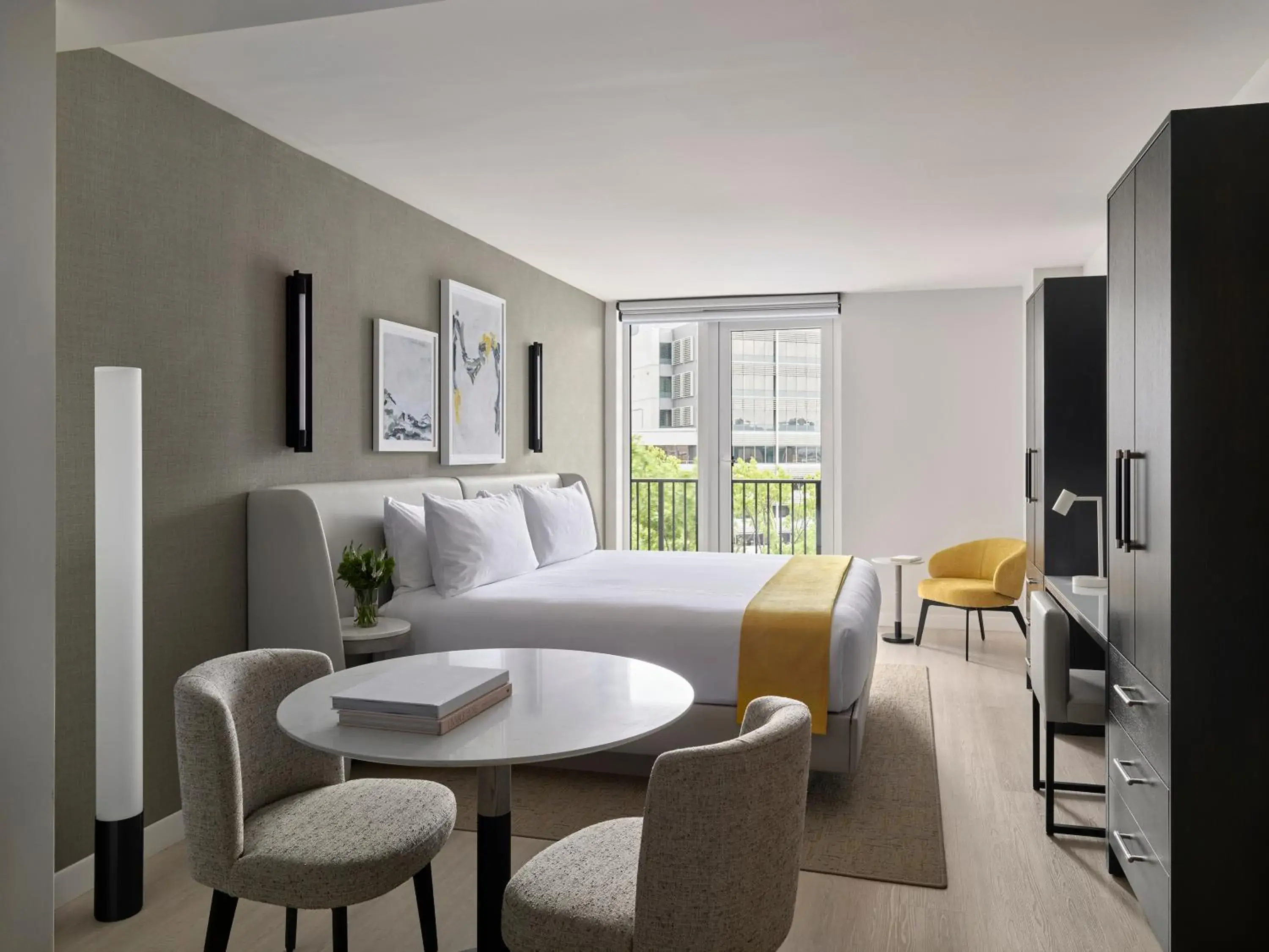 King Room with Balcony in Hotel AKA Washington Circle King Room with Balcony in Hotel AKA Washington Circle