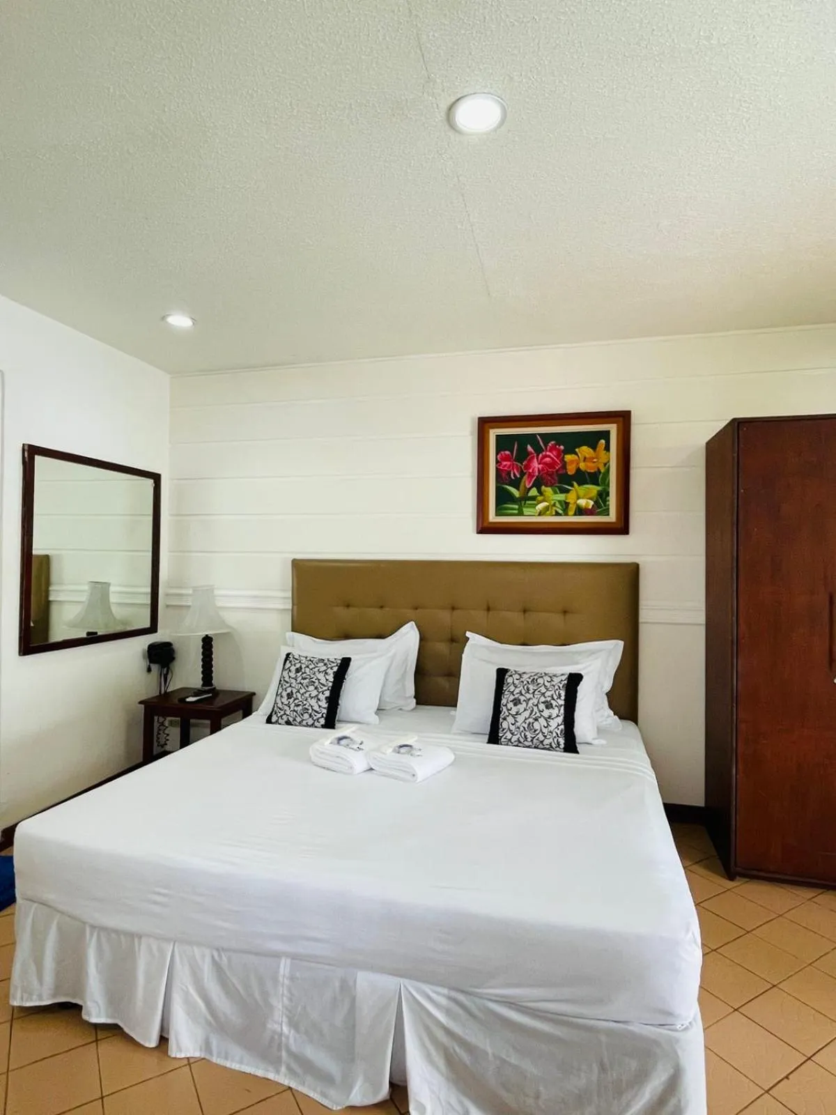 Bed in Loreland Farm Resort