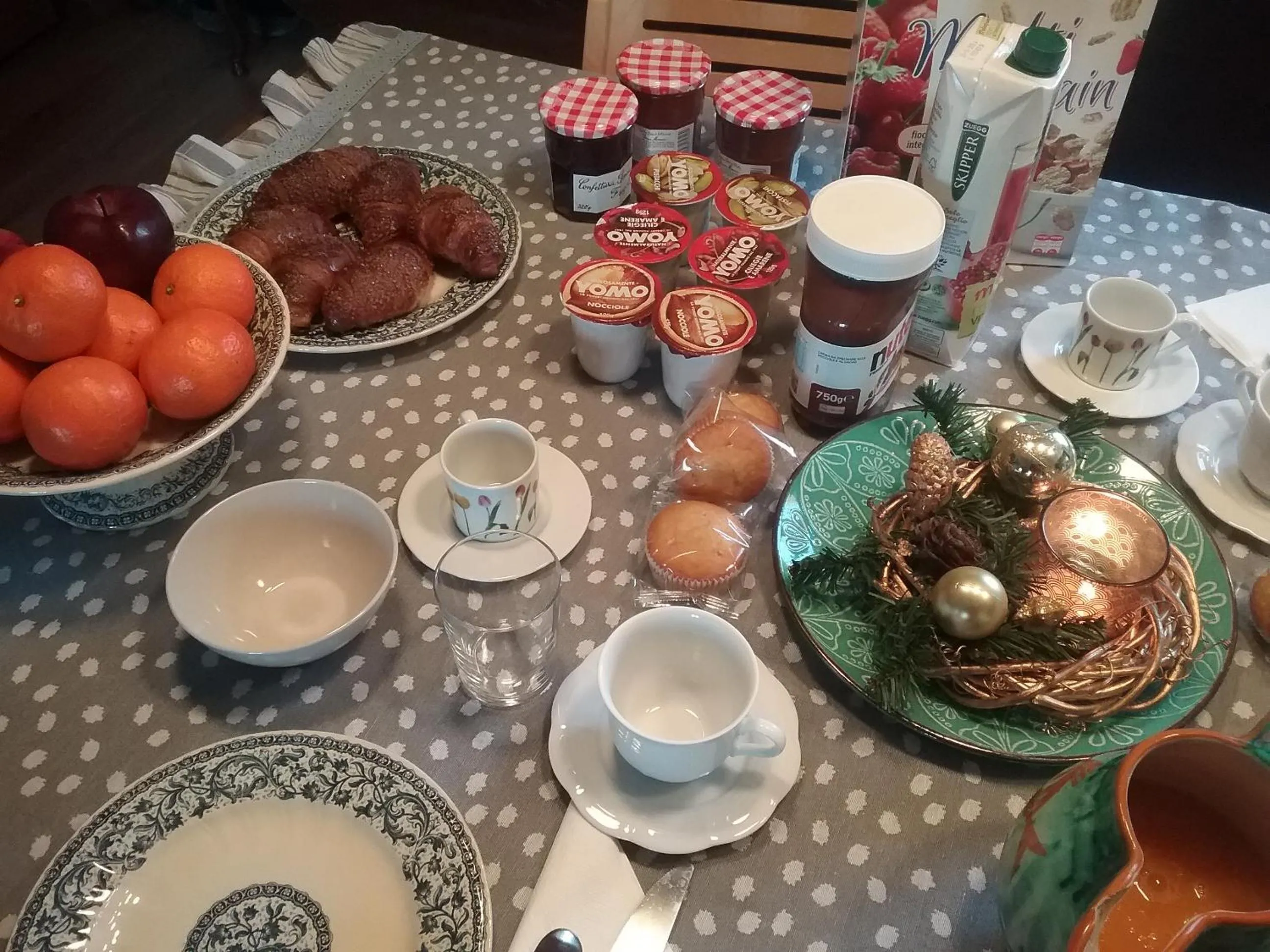 Food and drinks in La Casa delle Storie