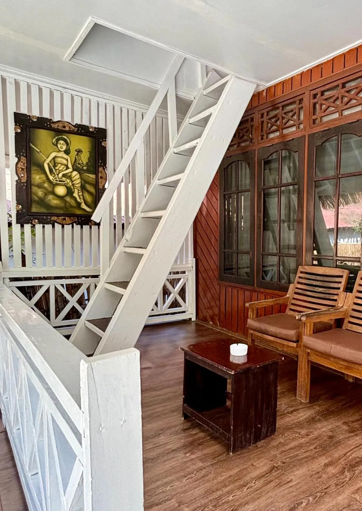 Balcony/Terrace in Alibaba Bungalows