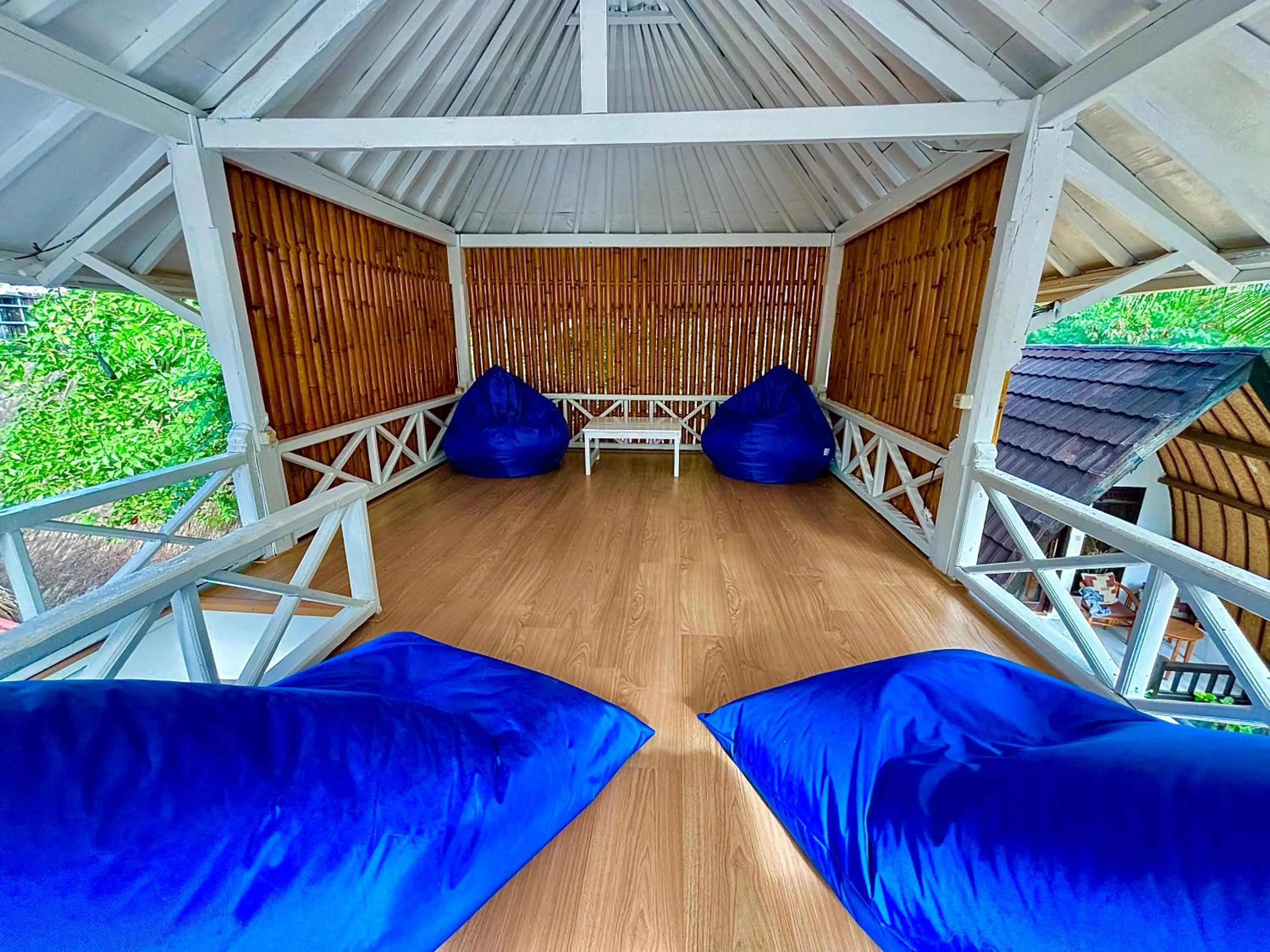 Balcony/Terrace in Alibaba Bungalows