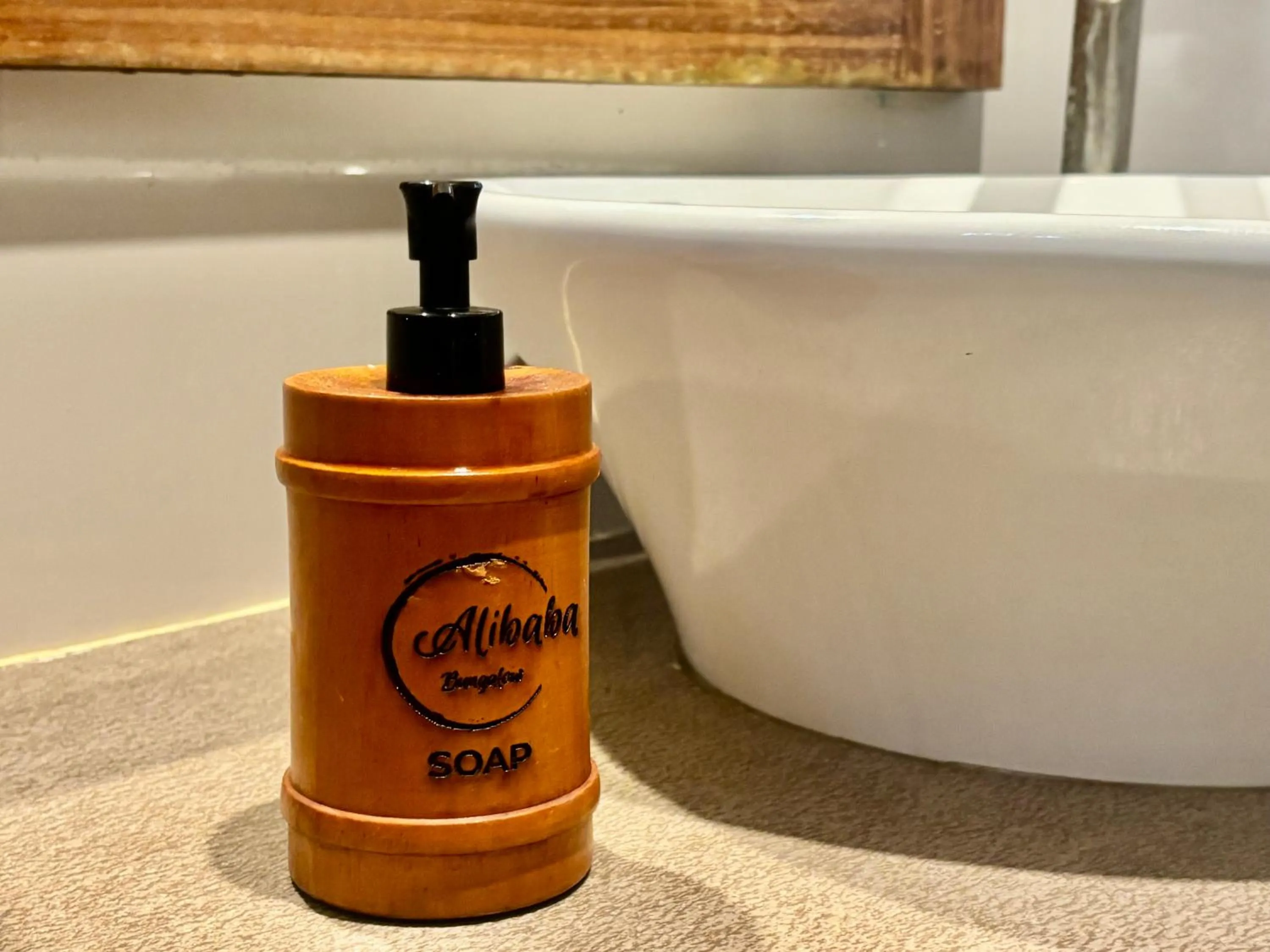 Bathroom in Alibaba Bungalows