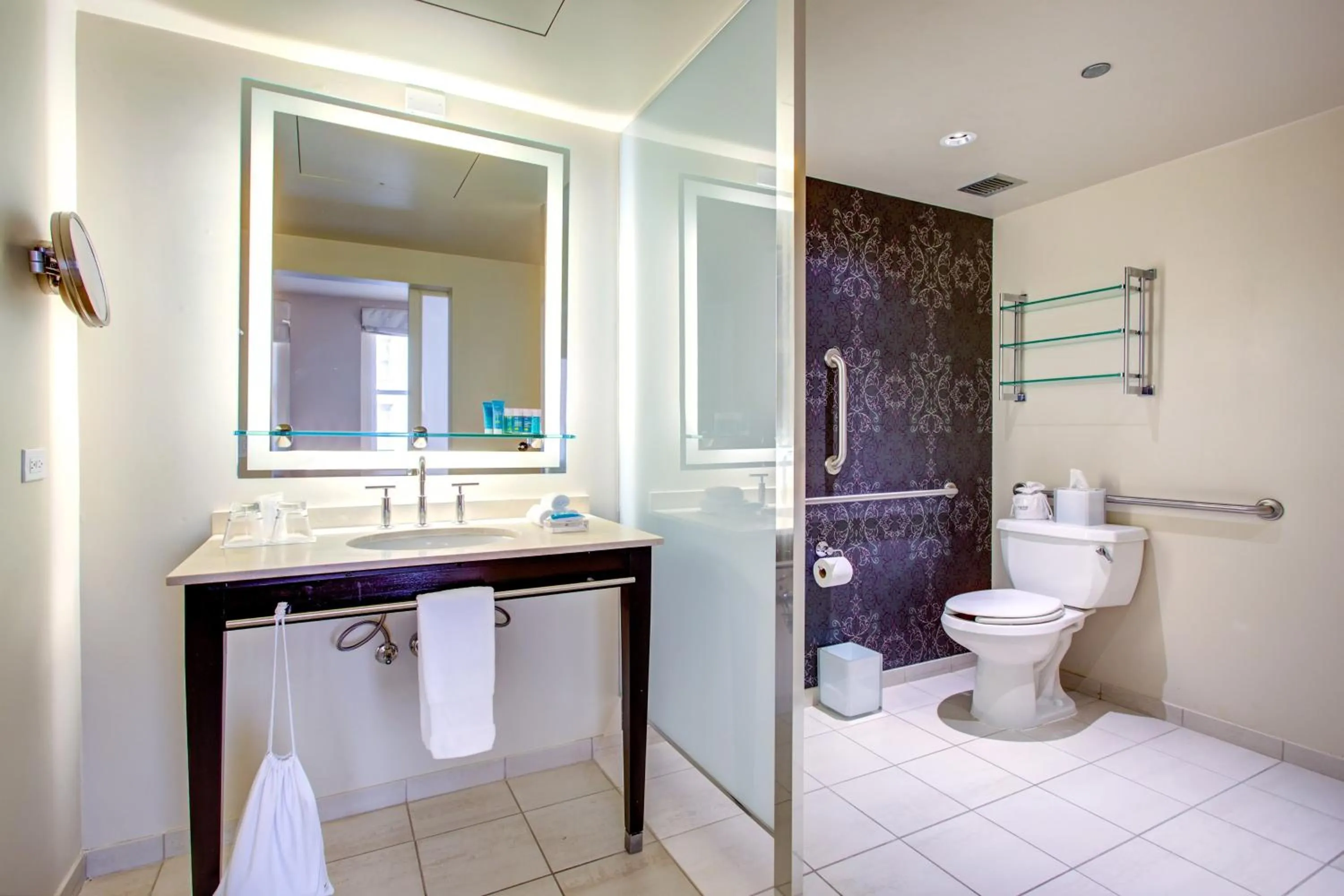 Bathroom in THE MIDLAND HOTEL, Chicago, a Tribute Portfolio Hotel