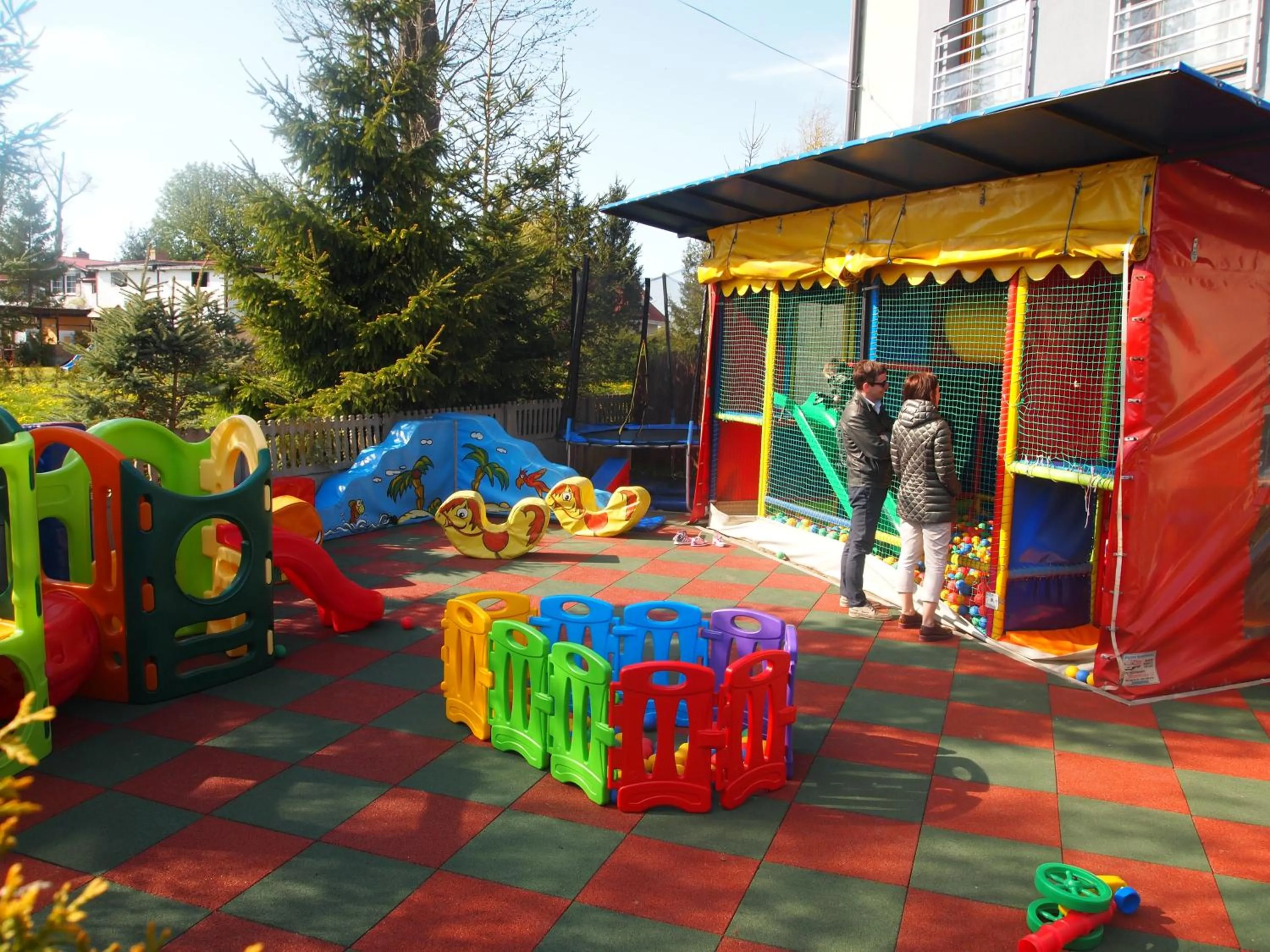 Children play ground in Srebrne Tarasy