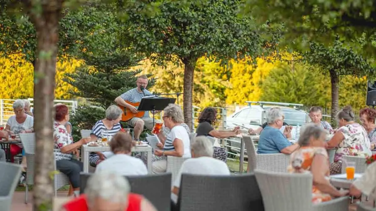 Garden in Srebrne Tarasy