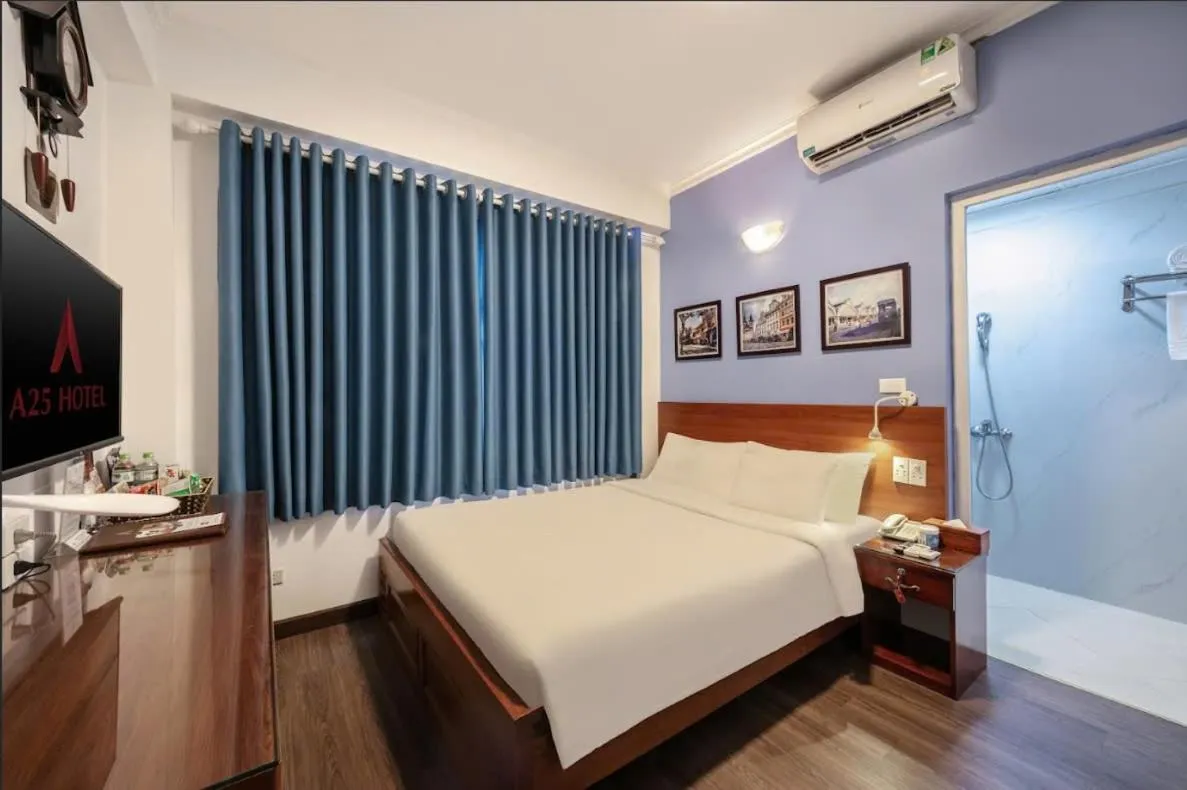 Bed in A25 Hotel - Đội Cấn 2