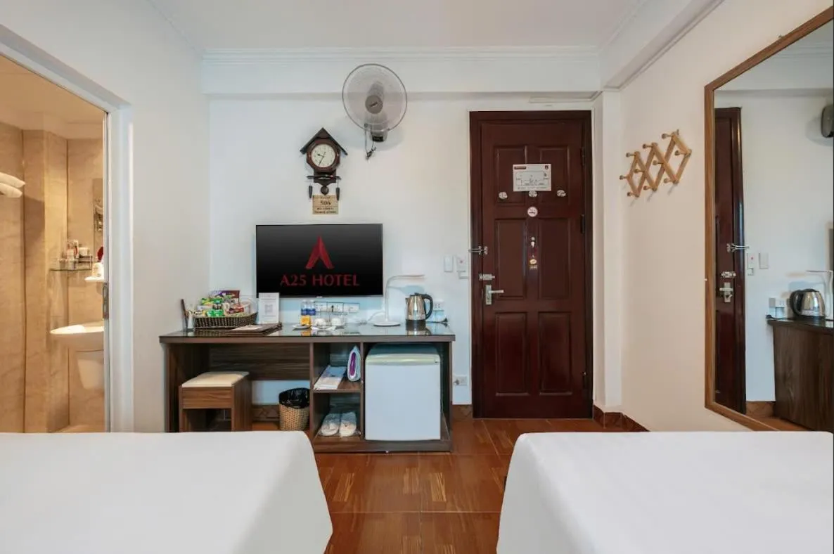 Bed in A25 Hotel - Đội Cấn 2