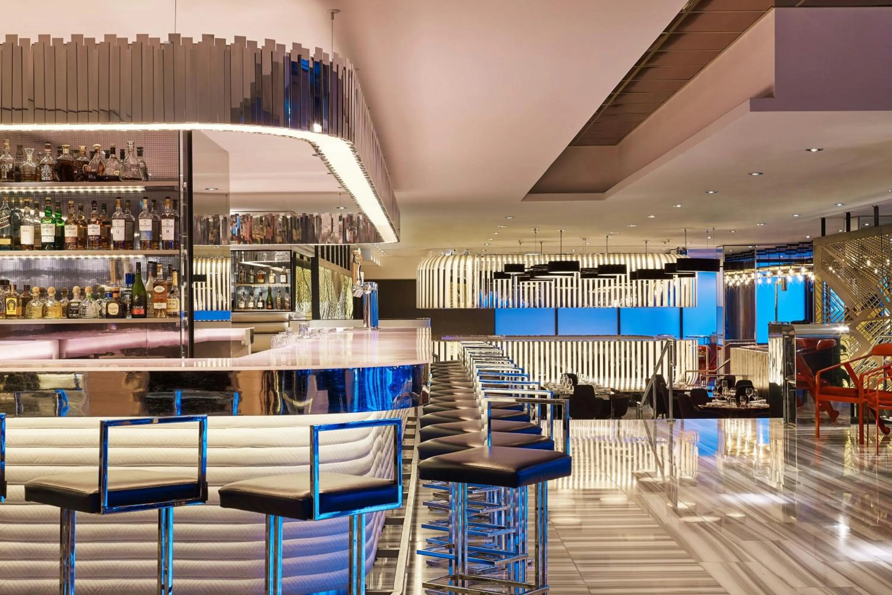 Living room in The Wade