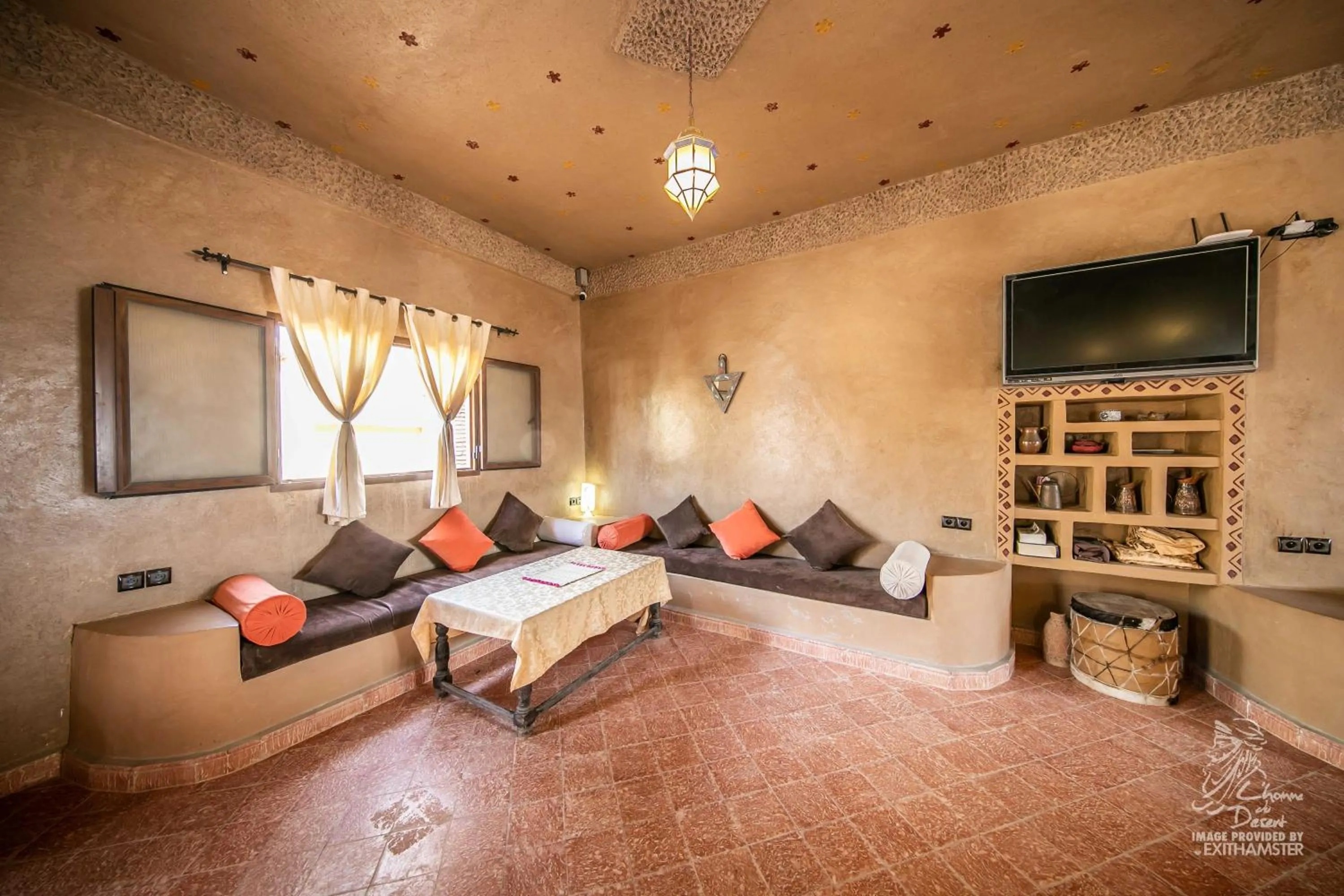 Living room in L'homme Du Désert A Merzouga