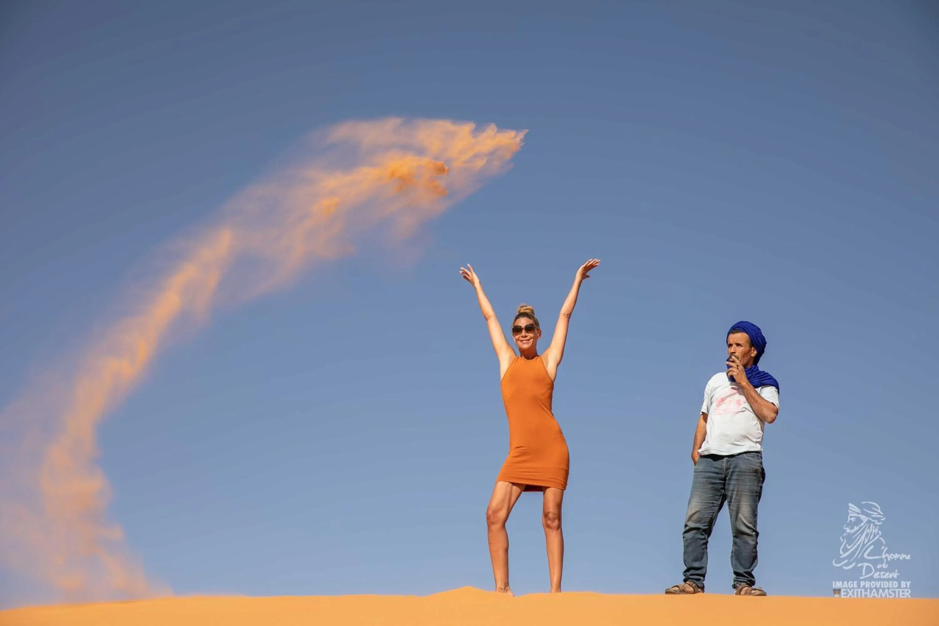 People in L'homme Du Désert A Merzouga