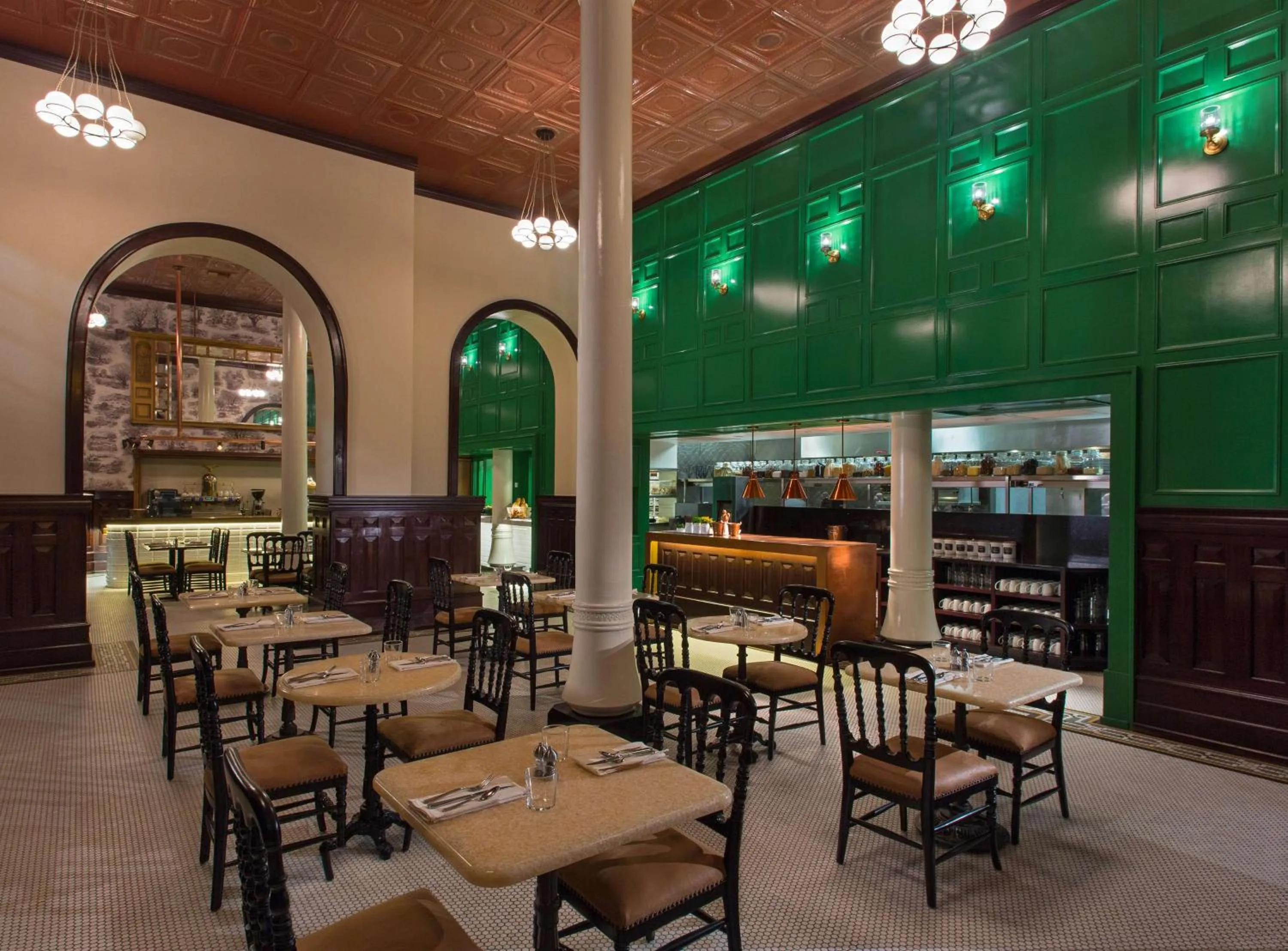 Restaurant/places to eat in The Driskill