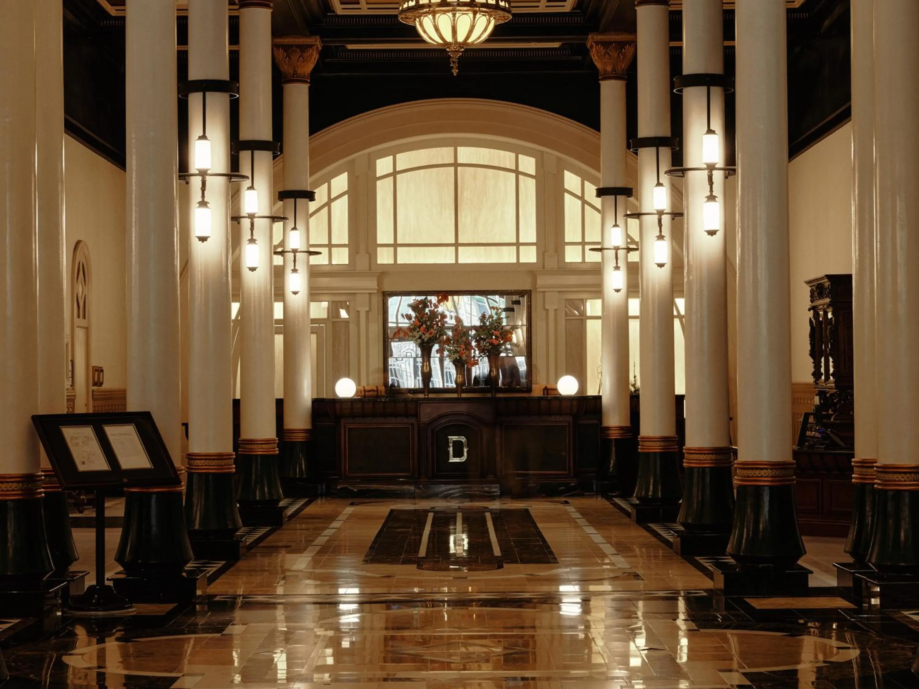 Lobby or reception in The Driskill
