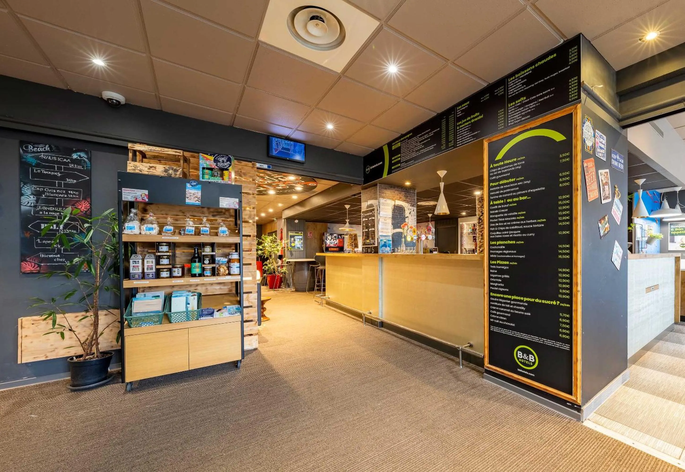 Lobby or reception in B&B HOTEL Boulogne-sur-Mer Centre Les Ports