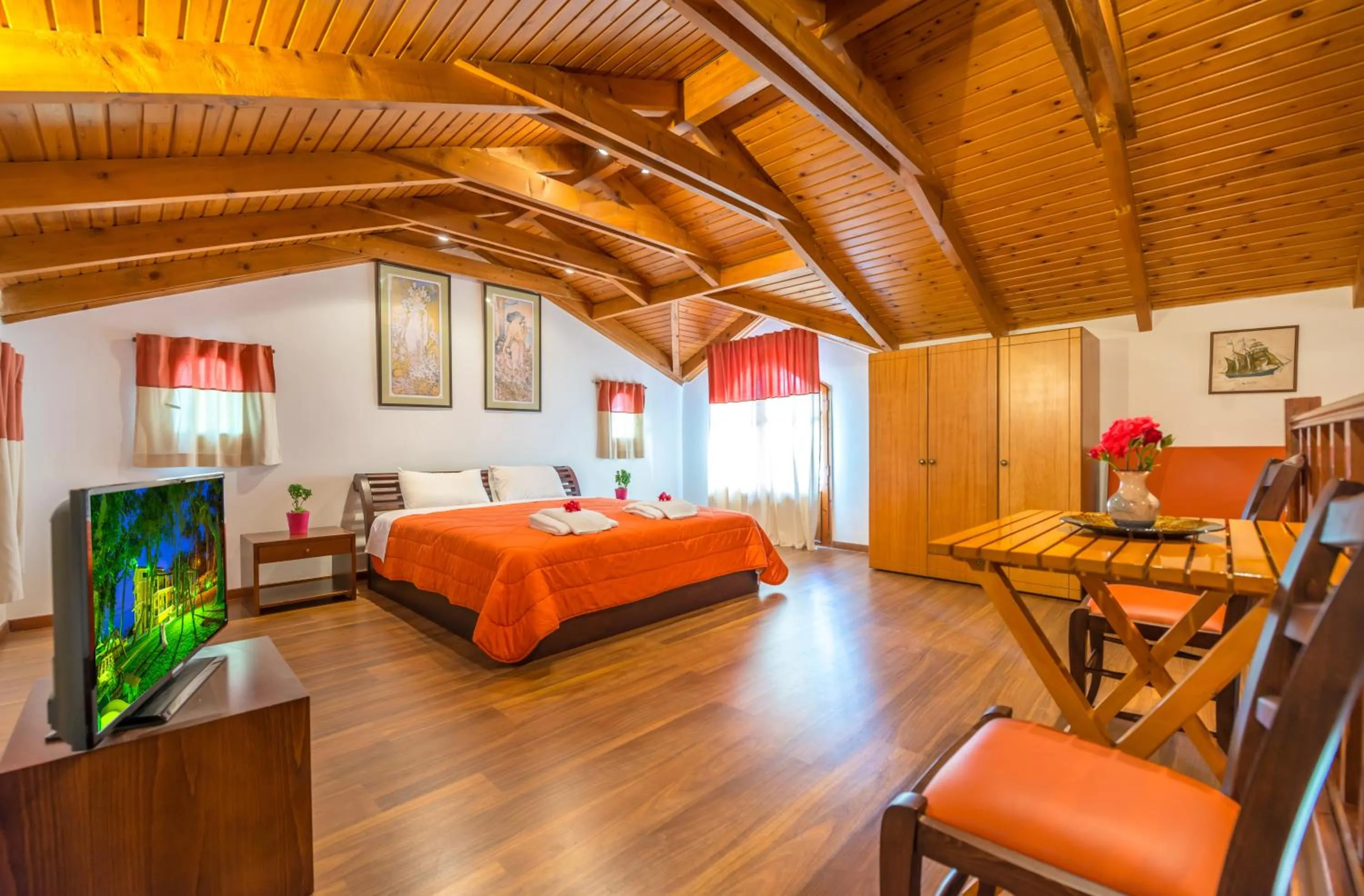 Photo of the whole room, Bed in Zarkadis Beach Apartments