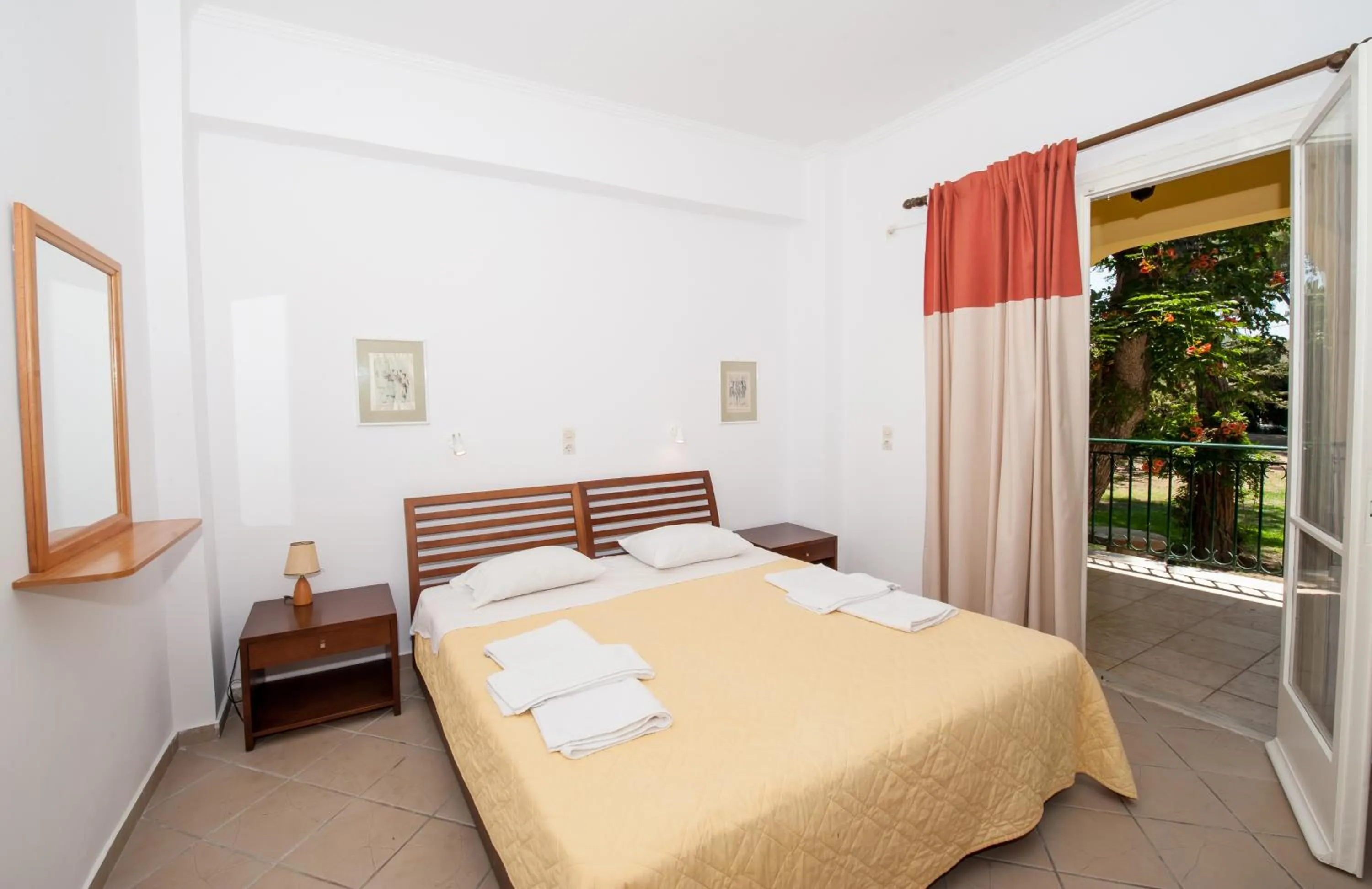 Day, Bed in Zarkadis Beach Apartments