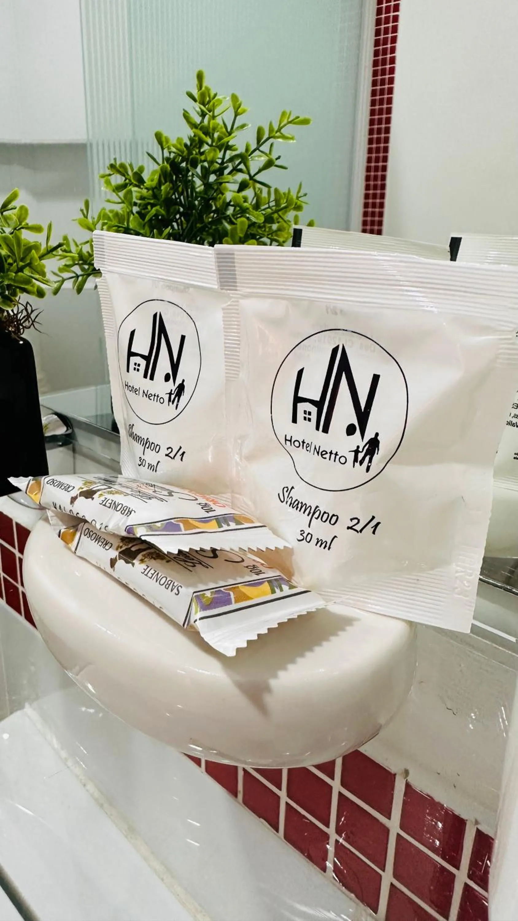 Bathroom in Hotel Netto