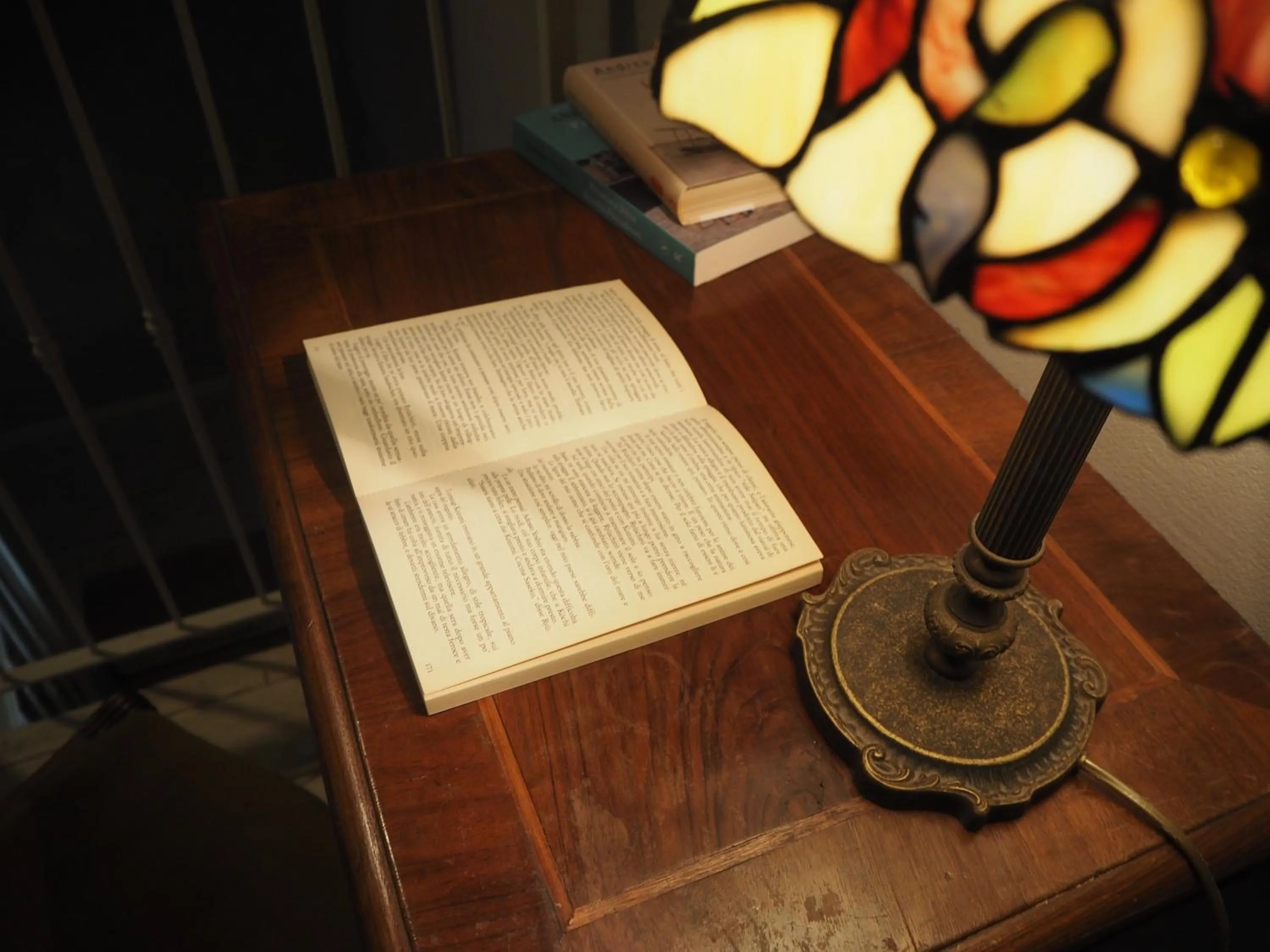 Library in B&B Antique Maison