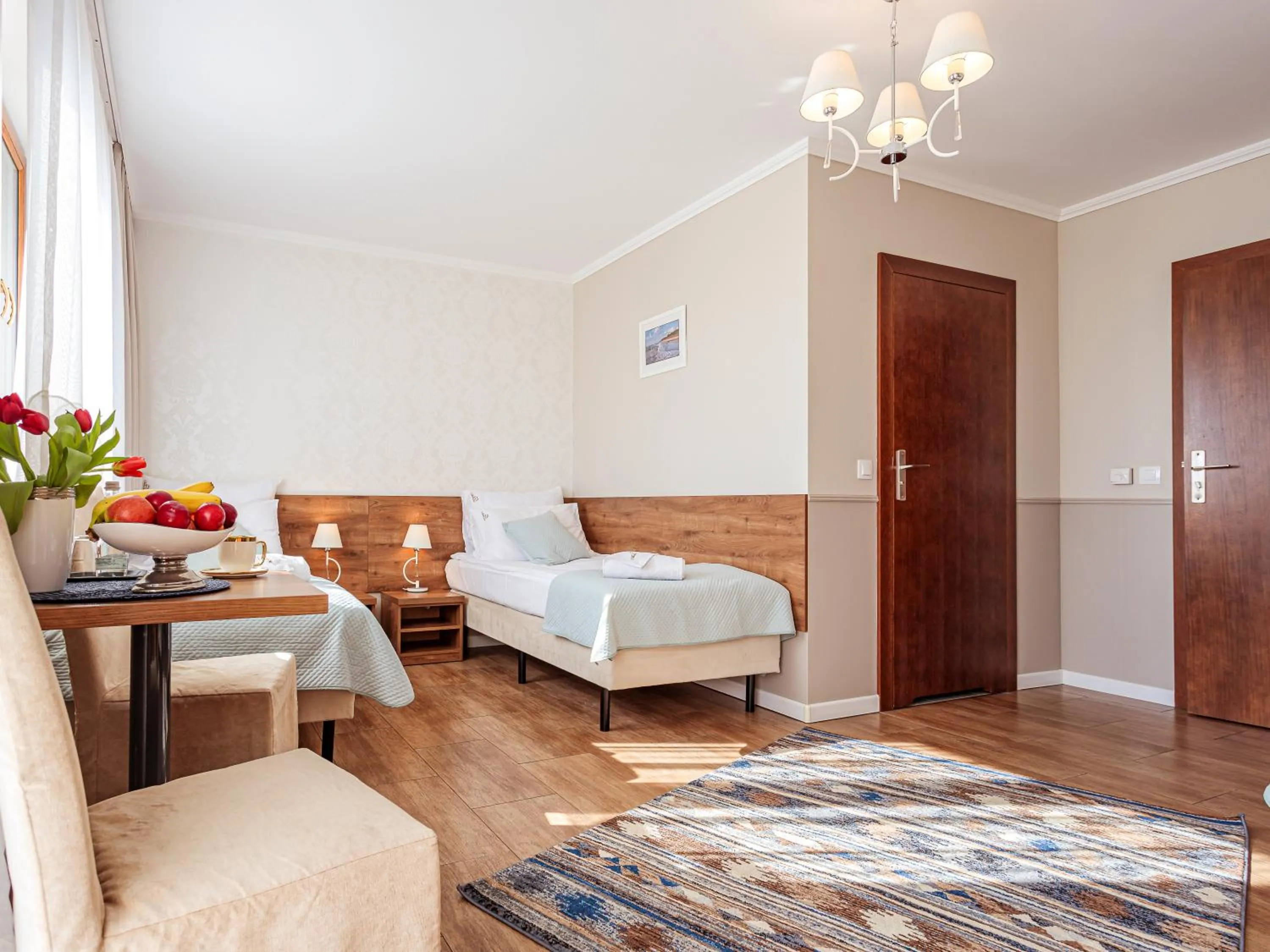 Bed in Willa Arkadia