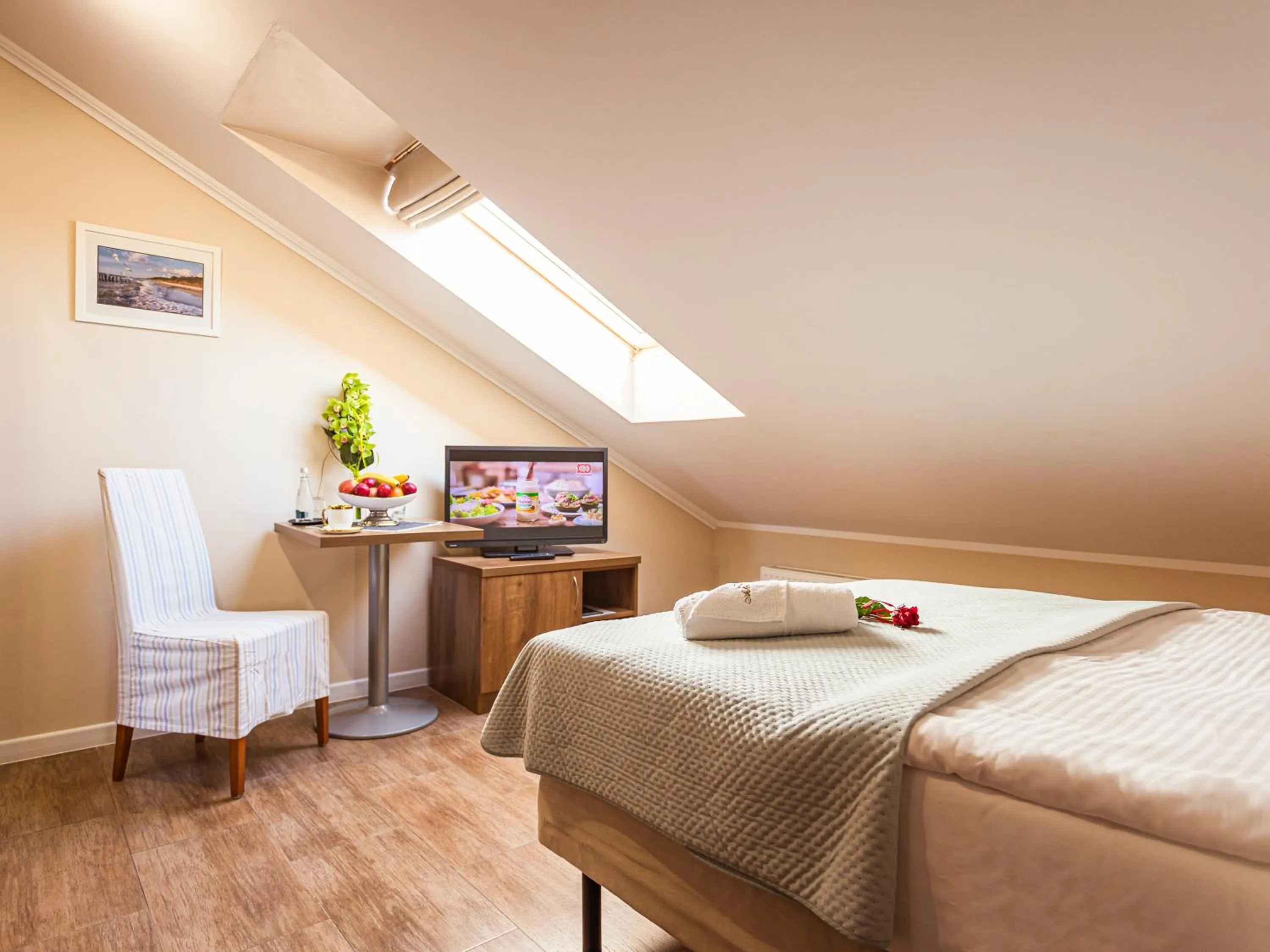 Bed in Willa Arkadia