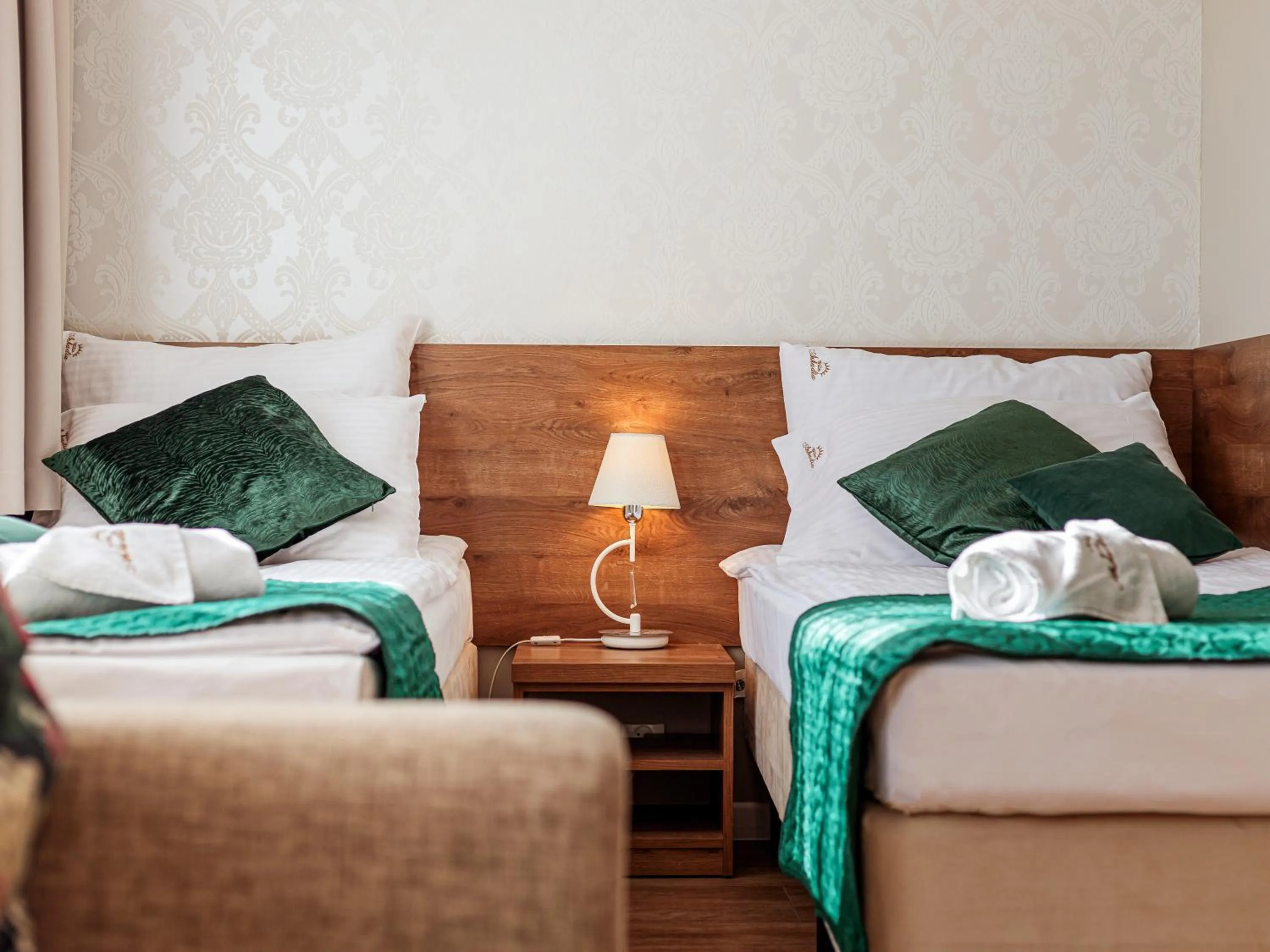 Bed in Willa Arkadia