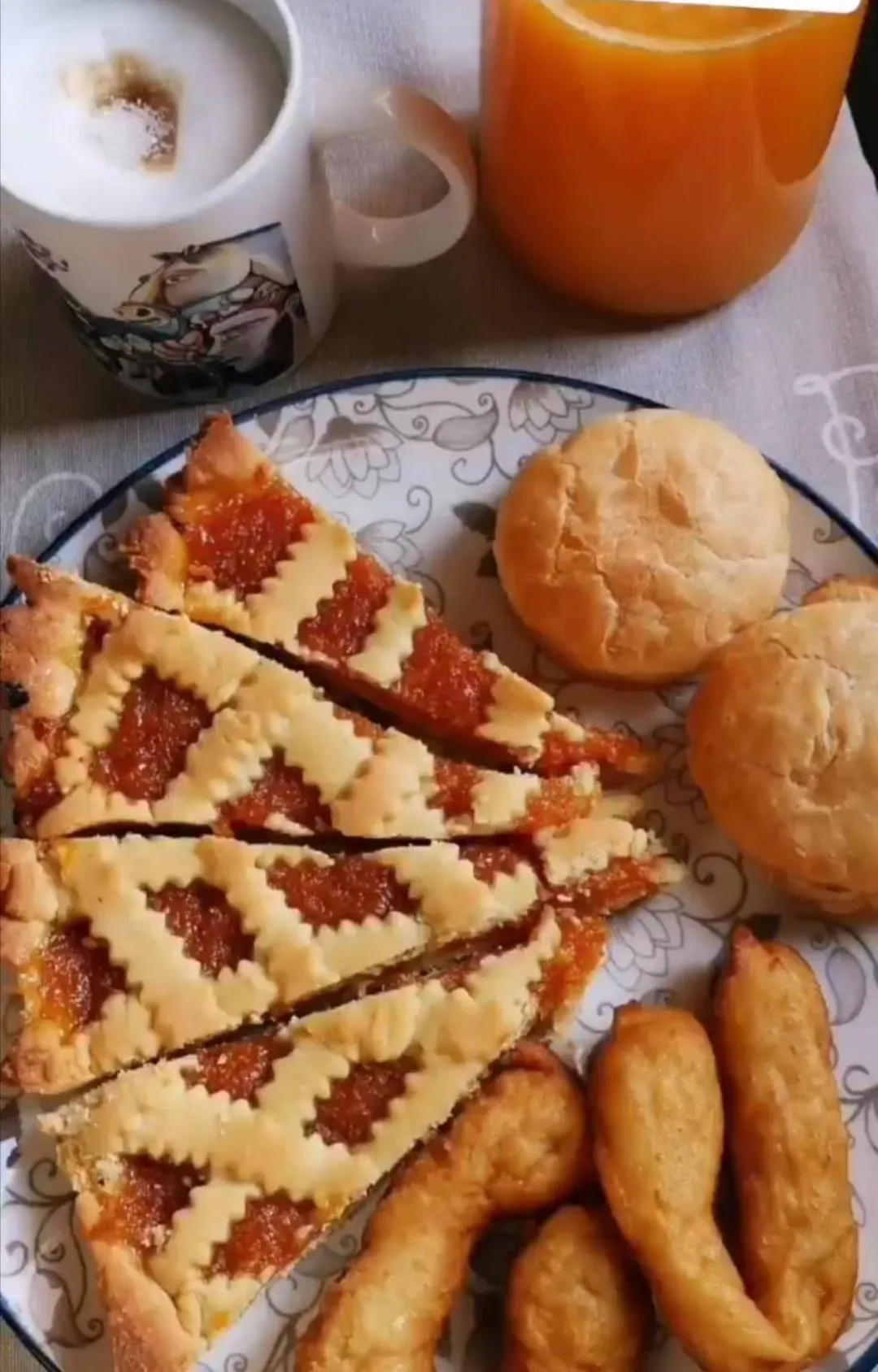 Breakfast in Santu Bustianu