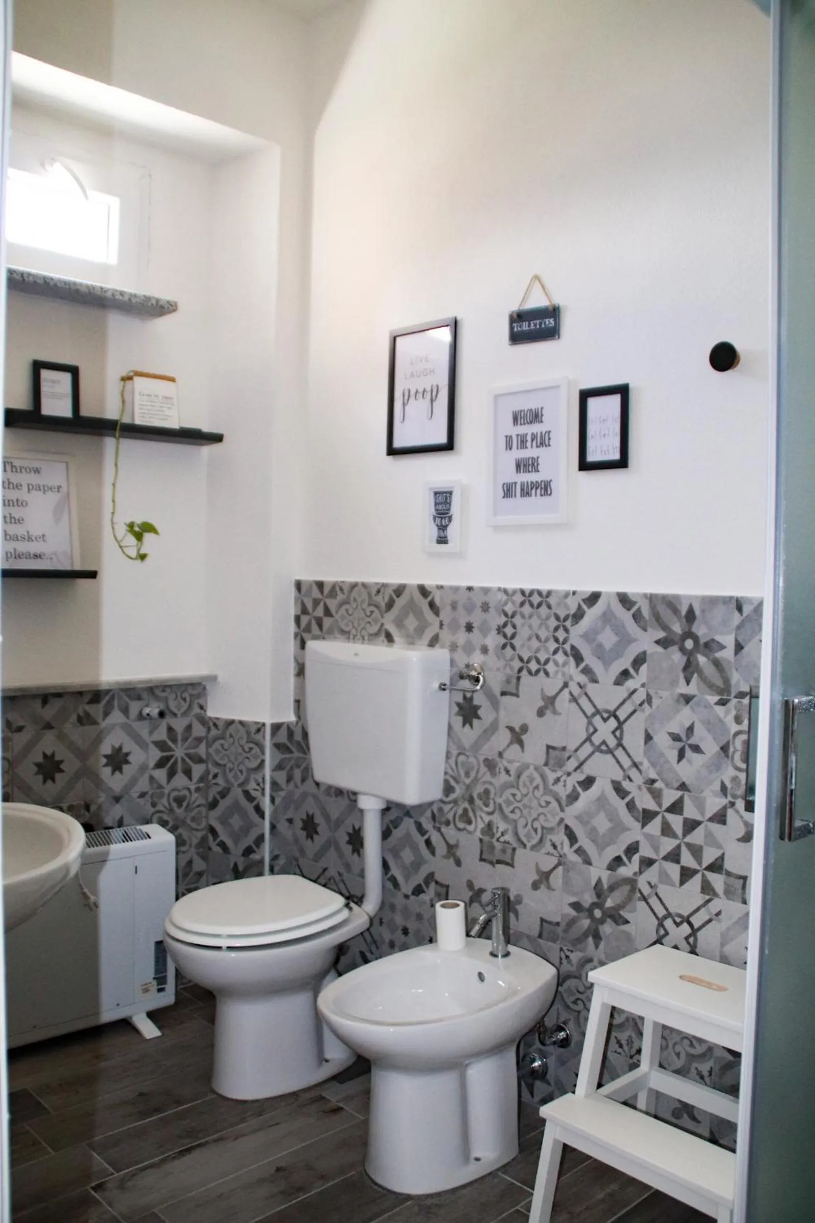 Bathroom in Santu Bustianu