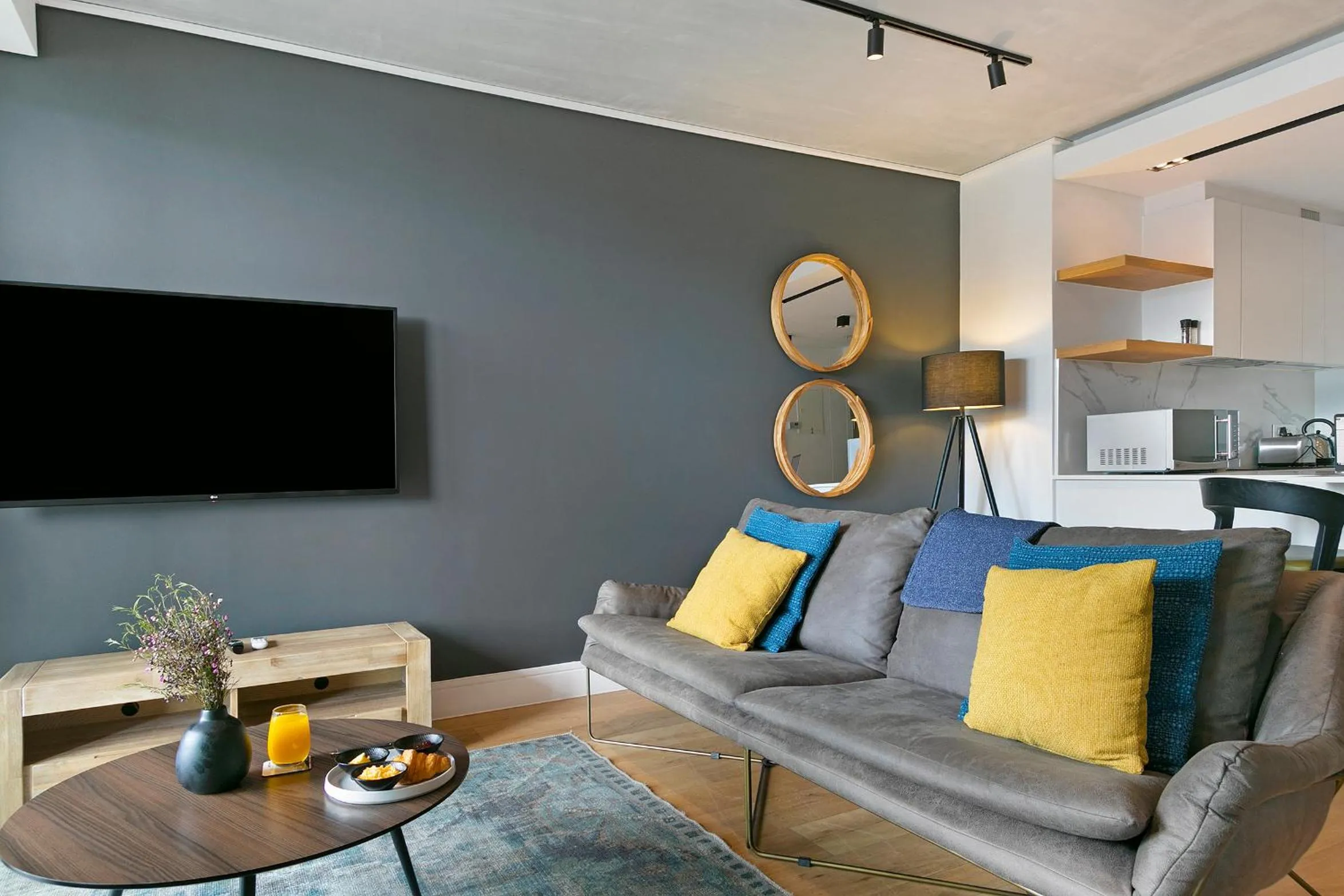 Living room in Latitude Aparthotel by Totalstay