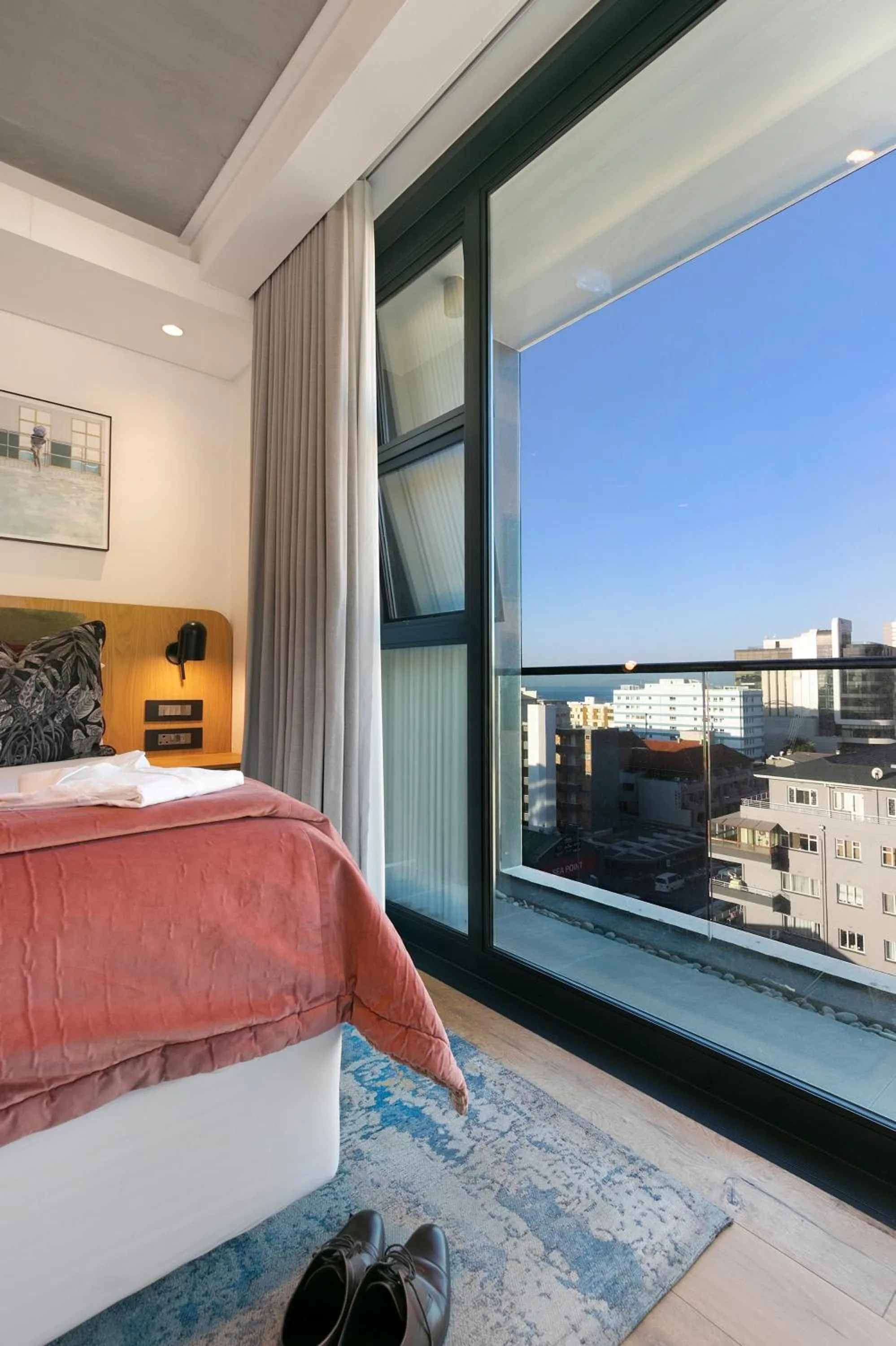 View (from property/room), Bed in Latitude Aparthotel by Totalstay