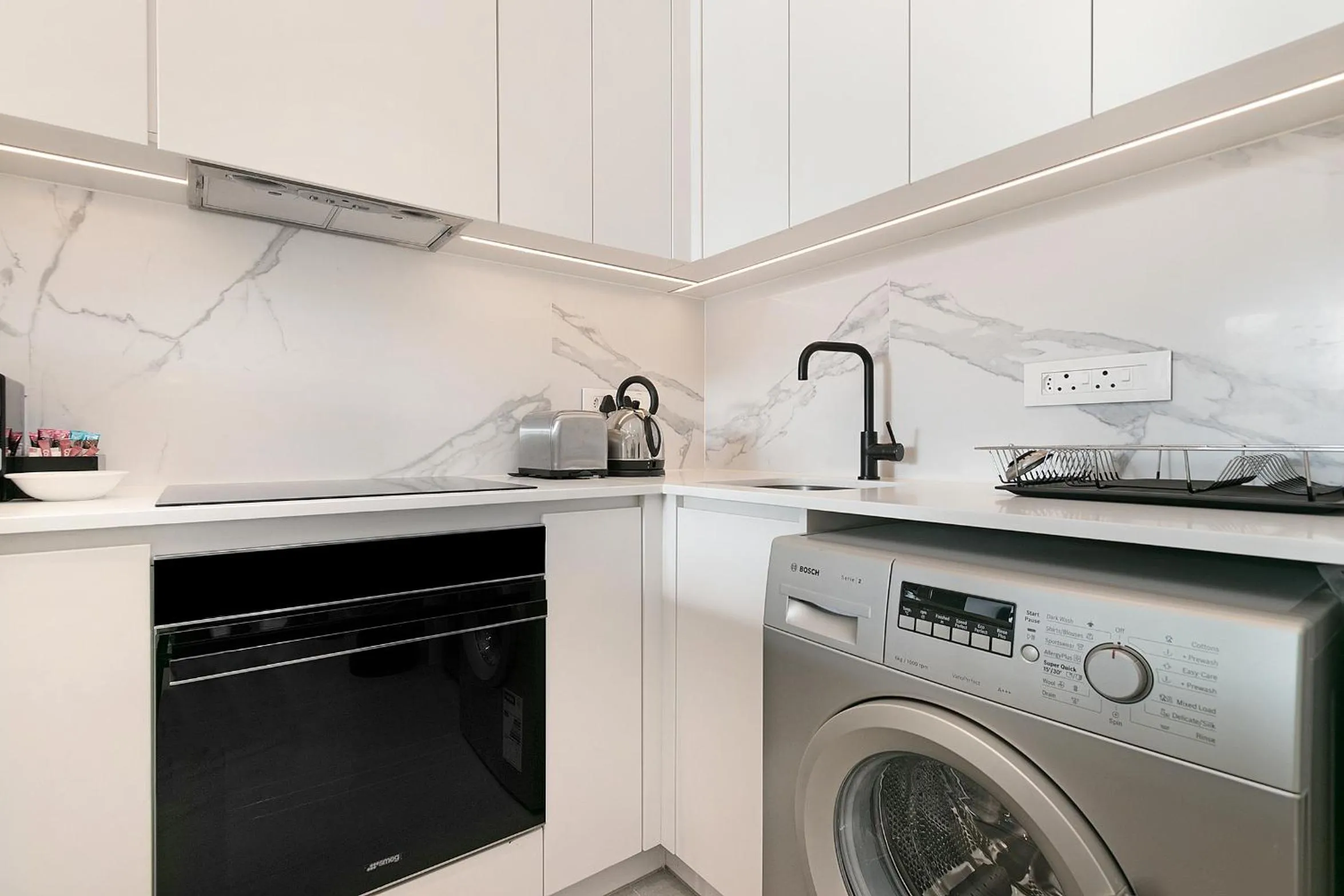 kitchen in Latitude Aparthotel by Totalstay