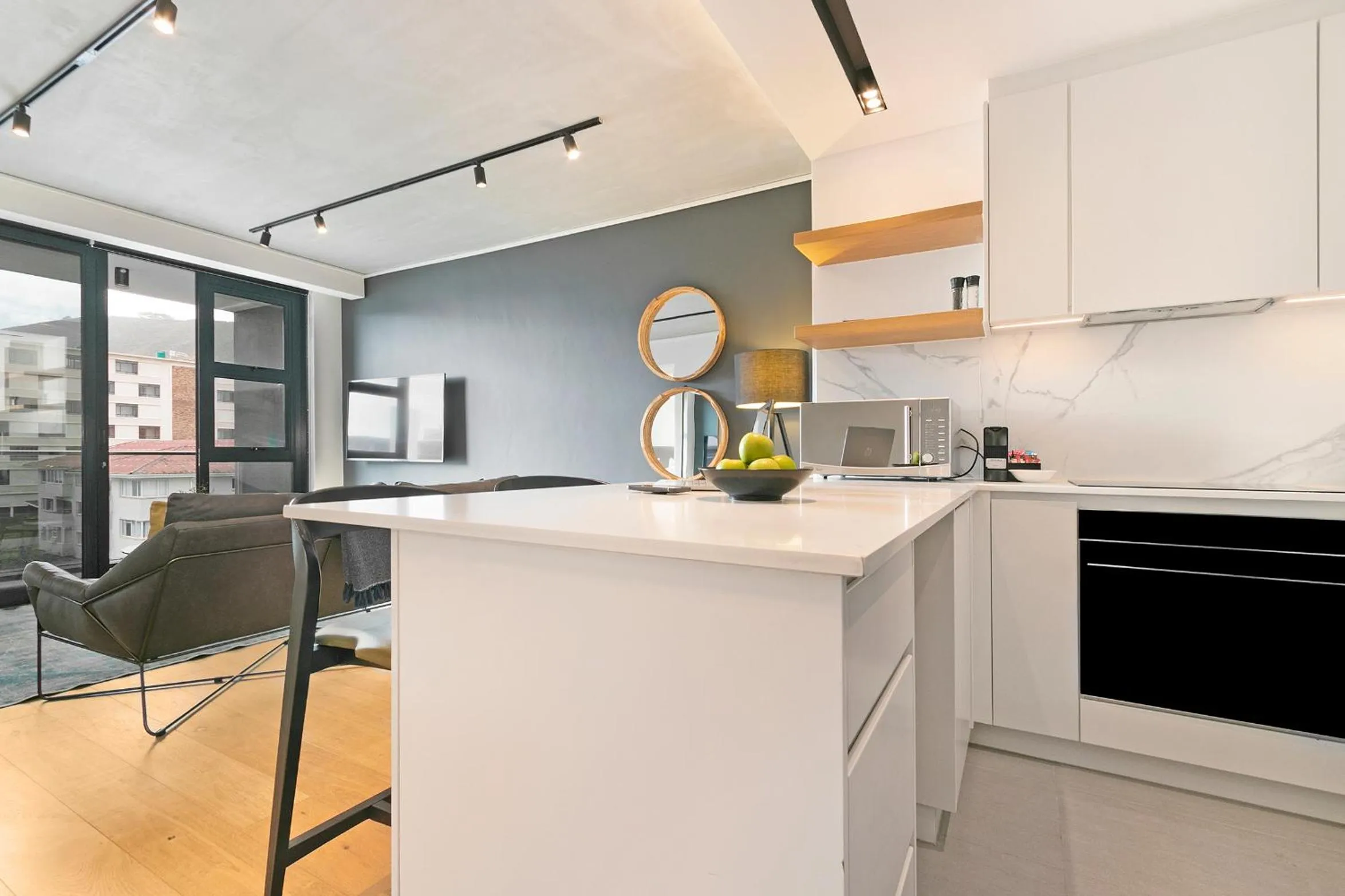 Living room in Latitude Aparthotel by Totalstay