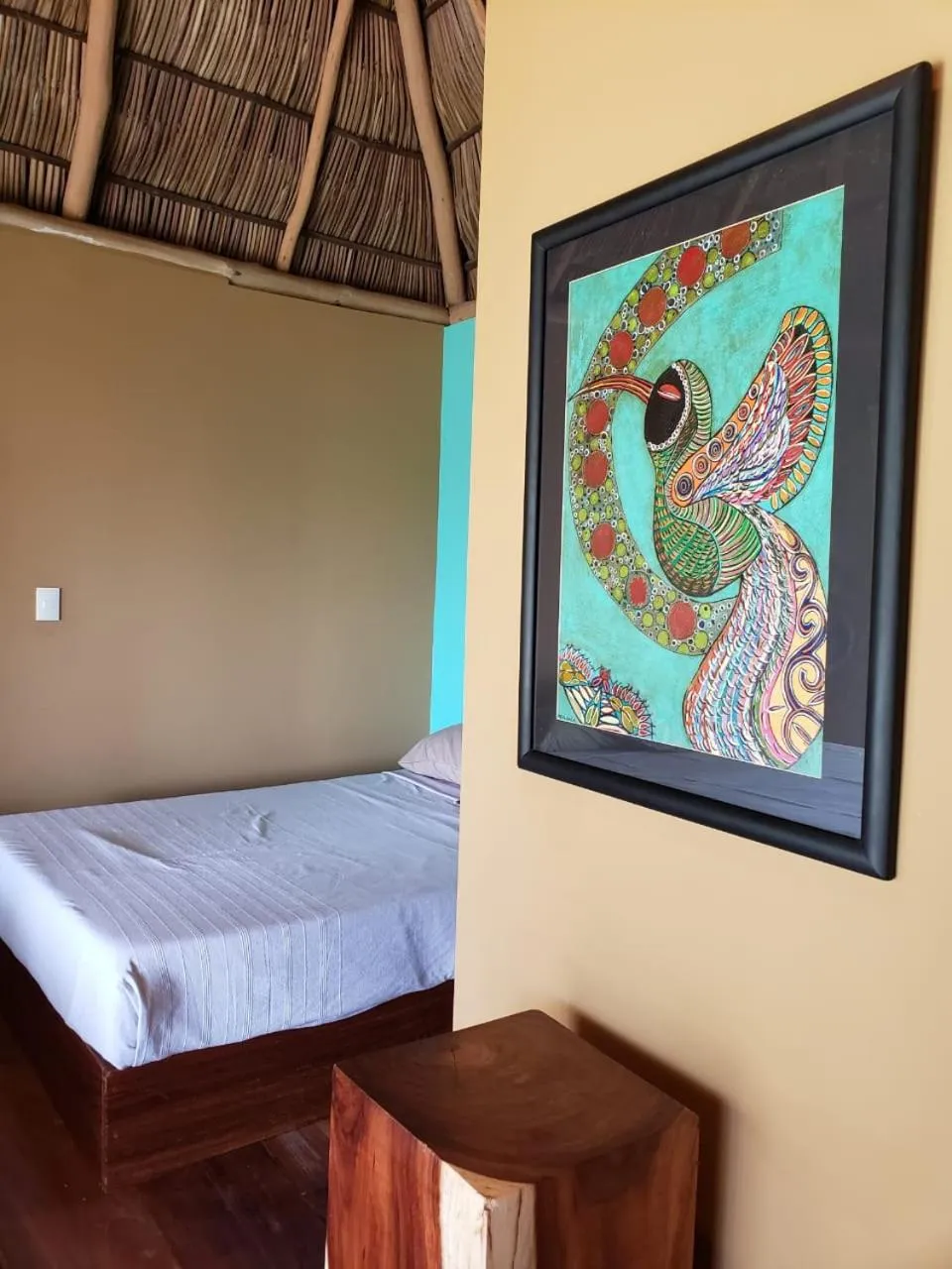 Decorative detail, Bed in Amaca Beach Retreat - Puerto Vallarta South Shore