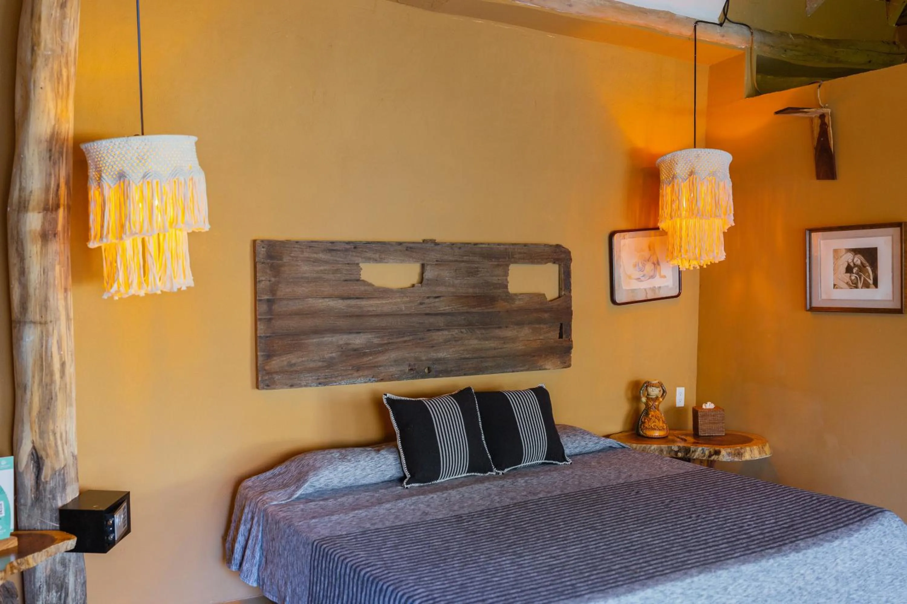 Bed in Amaca Beach Retreat - Puerto Vallarta South Shore