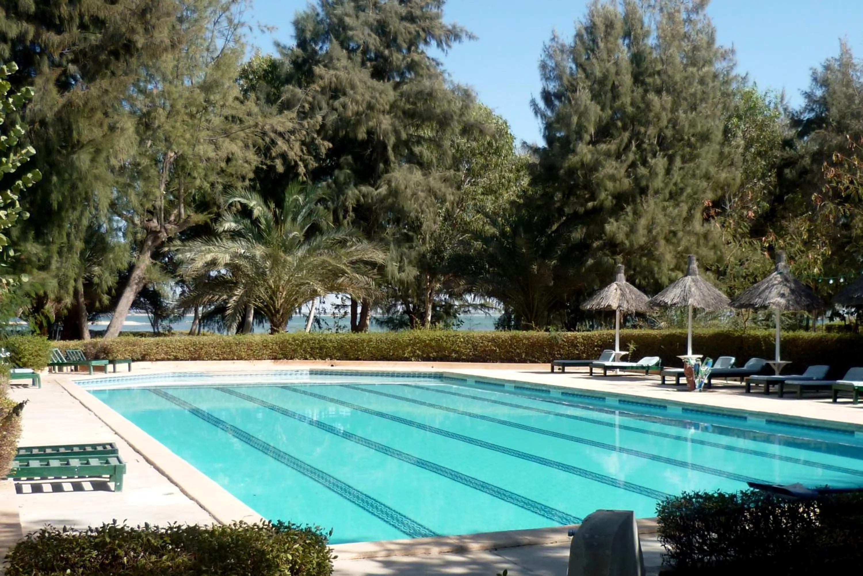 Swimming pool in Diamarek Hotel Sur La Plage